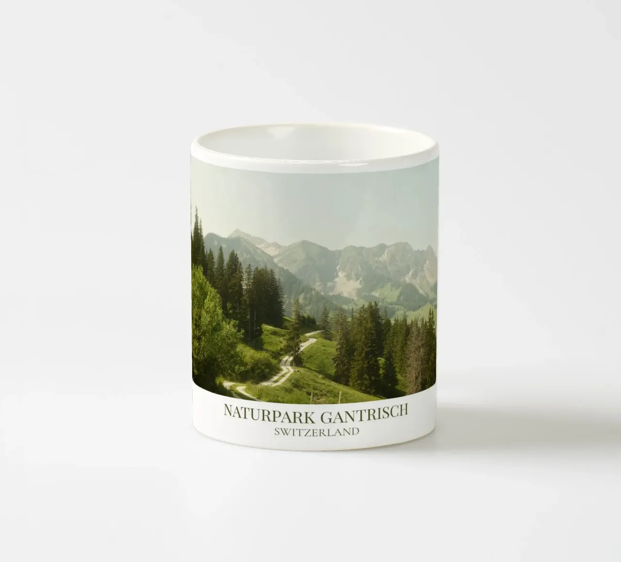 Gantrisch II: Switzerland tazza in ceramica da FujiFrames