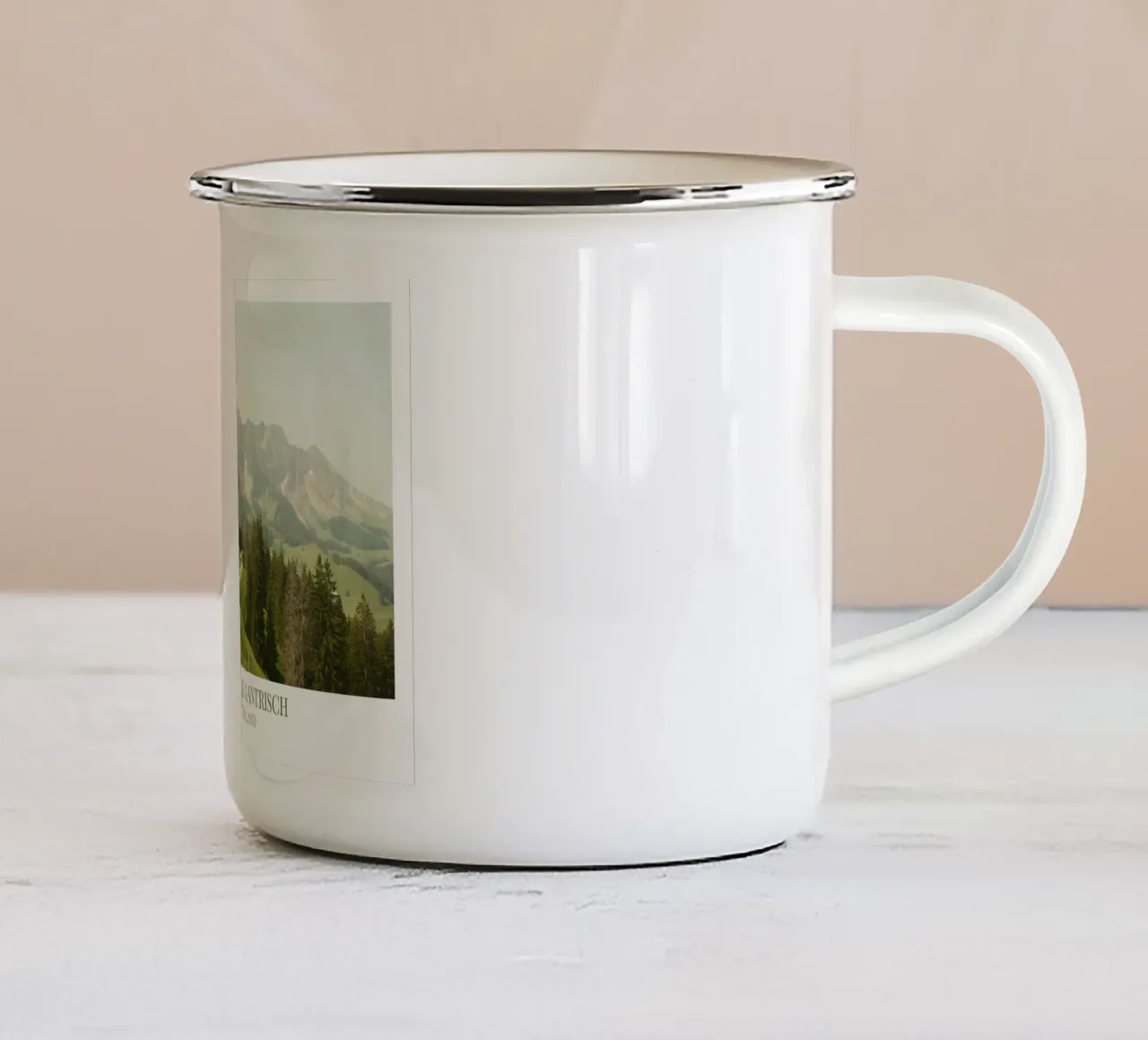 Gantrisch II: Switzerland tazza in smalto da FujiFrames