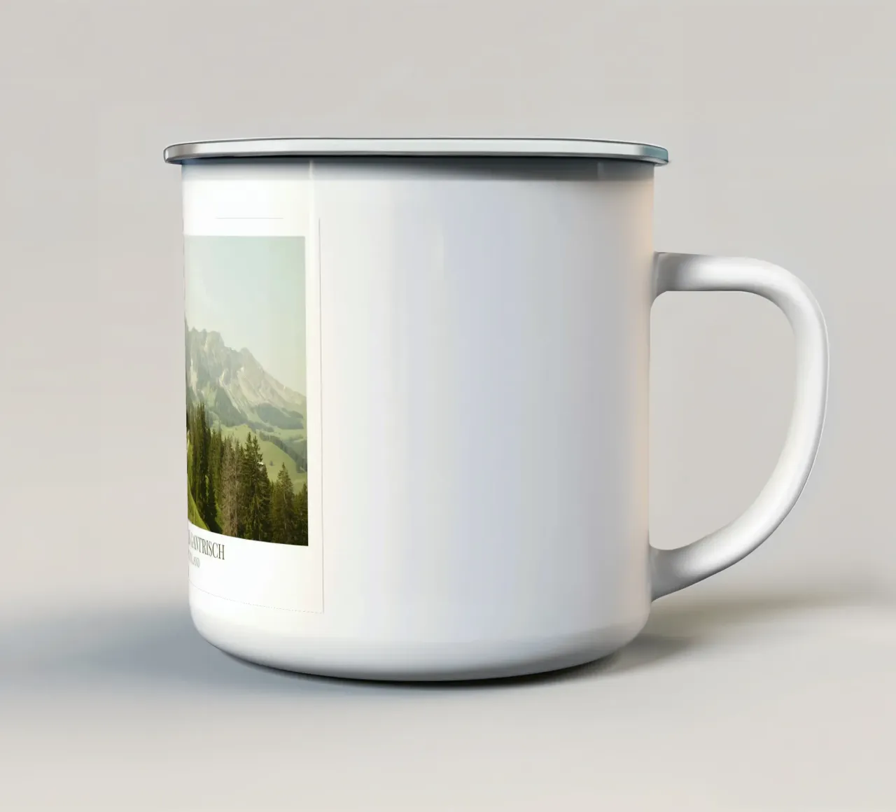 Gantrisch II: Switzerland tazza in smalto da FujiFrames