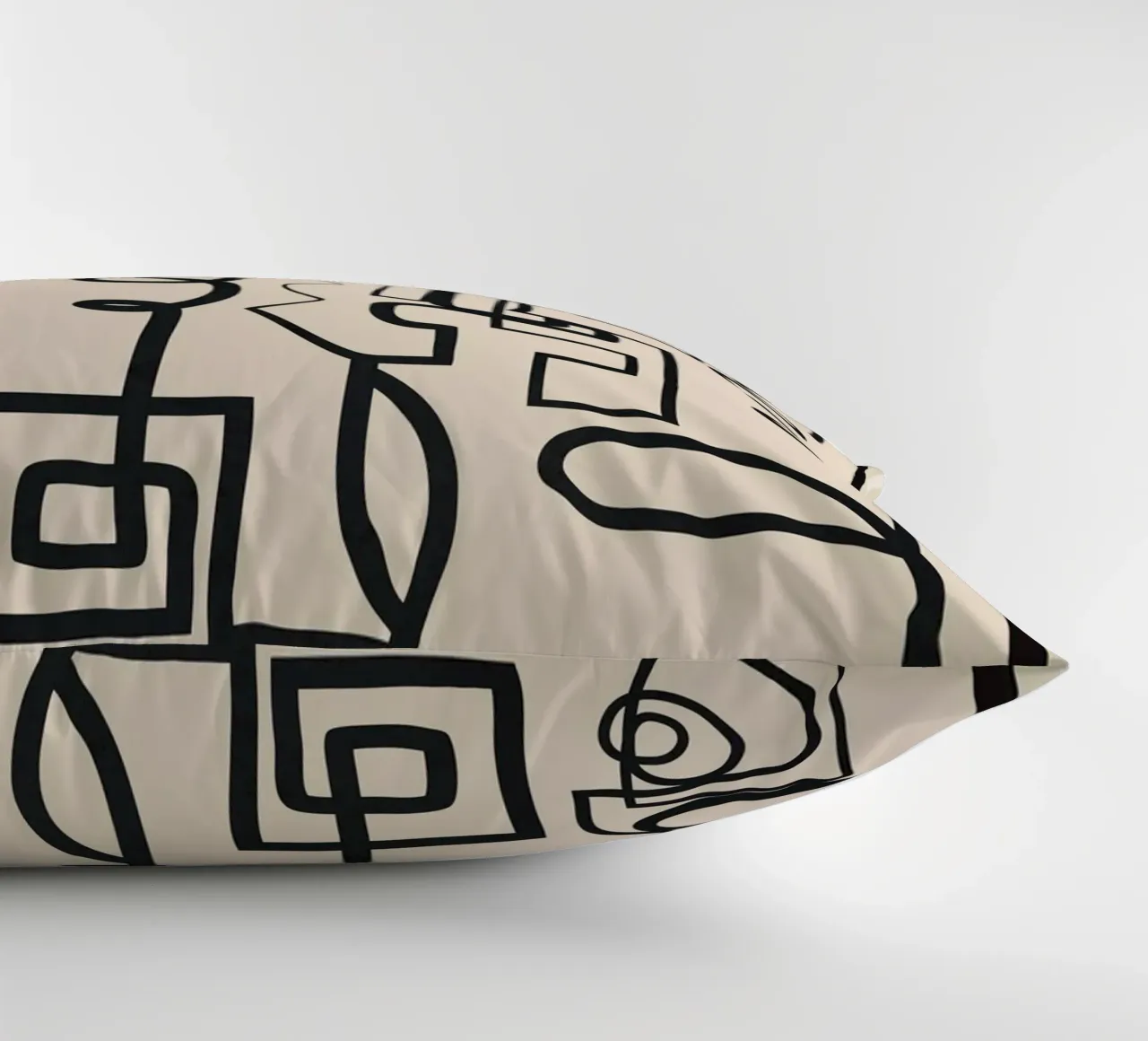 Abstract Line Movement 1 cuscino da Nadjaa