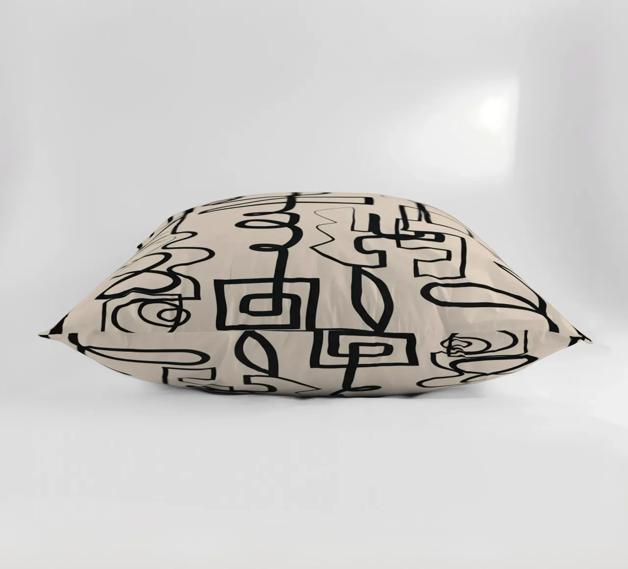 Abstract Line Movement 1 cuscino da Nadjaa