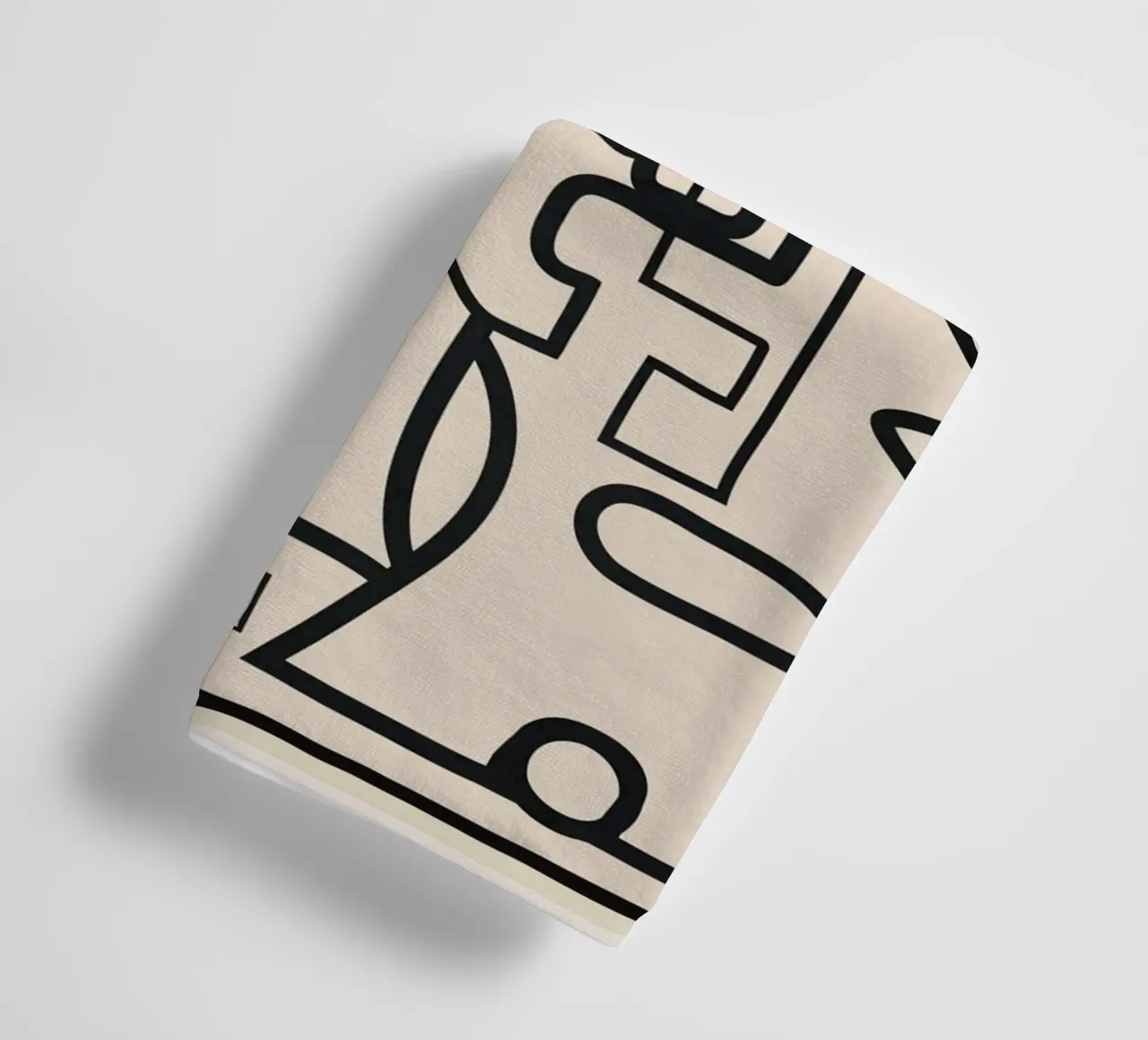 Abstract Line Movement 1 asciugamano da bagno da Nadjaa