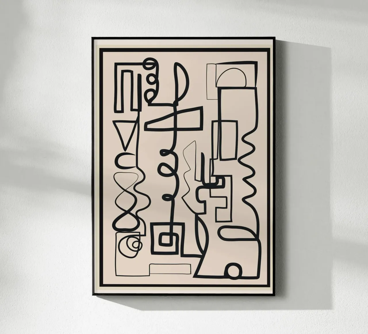 Abstract Line Movement 1 plexiglass da Nadjaa