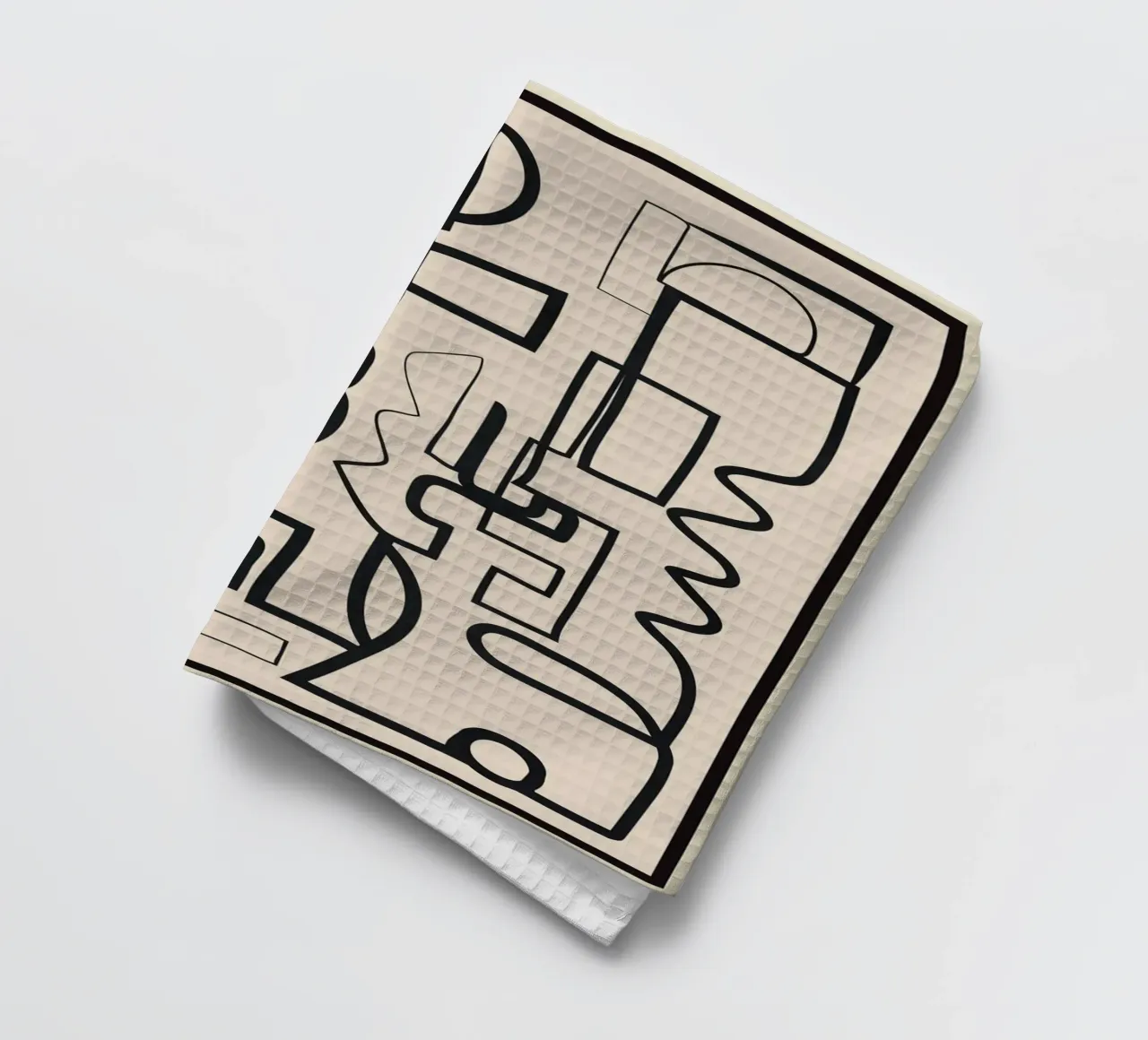 Abstract Line Movement 1 canovaccio da cucina da Nadjaa