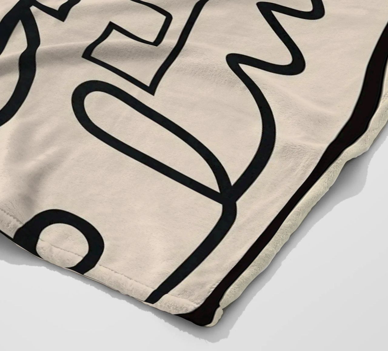 Abstract Line Movement 1 coperta in pile da Nadjaa