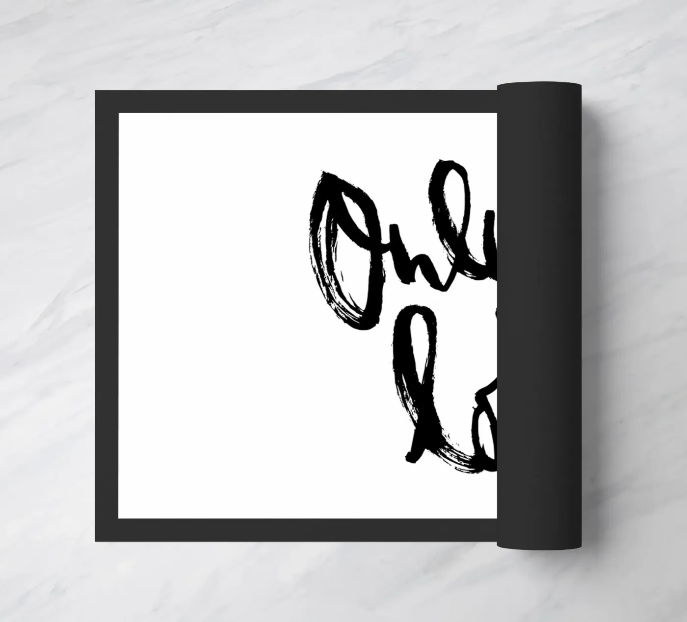 Only love zerbino da Brushmeetspaper