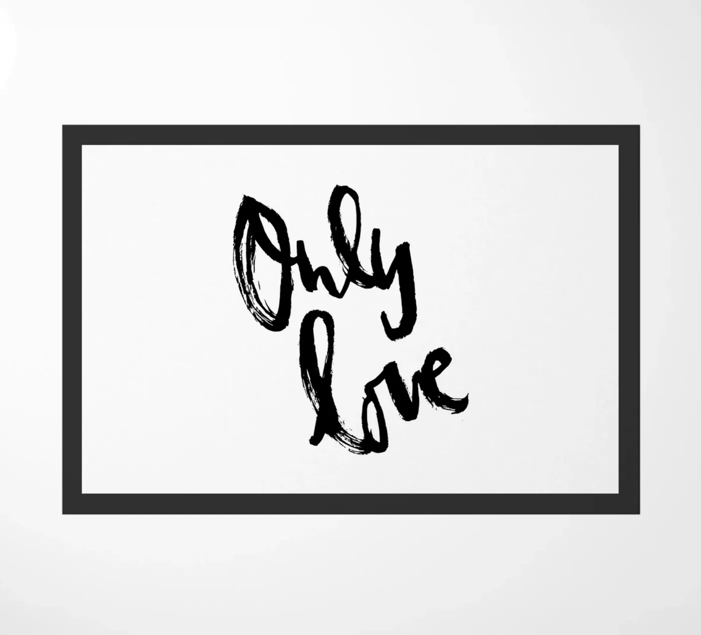 Only love zerbino da Brushmeetspaper