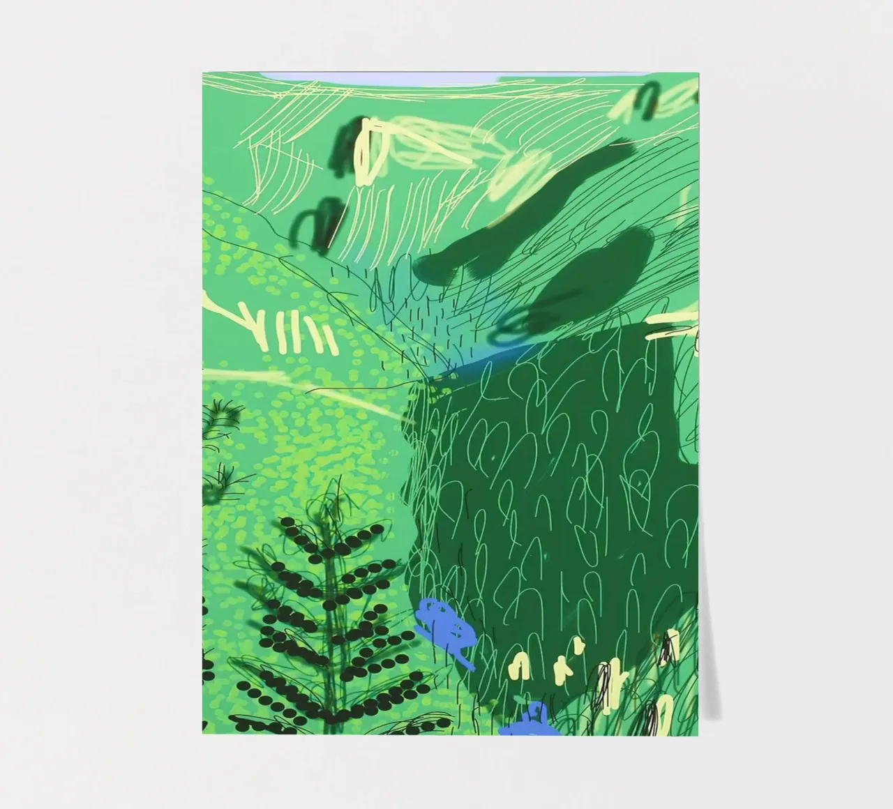 The Yosemite Suite Guy Hepner NYC sticker sheet by khanrosie