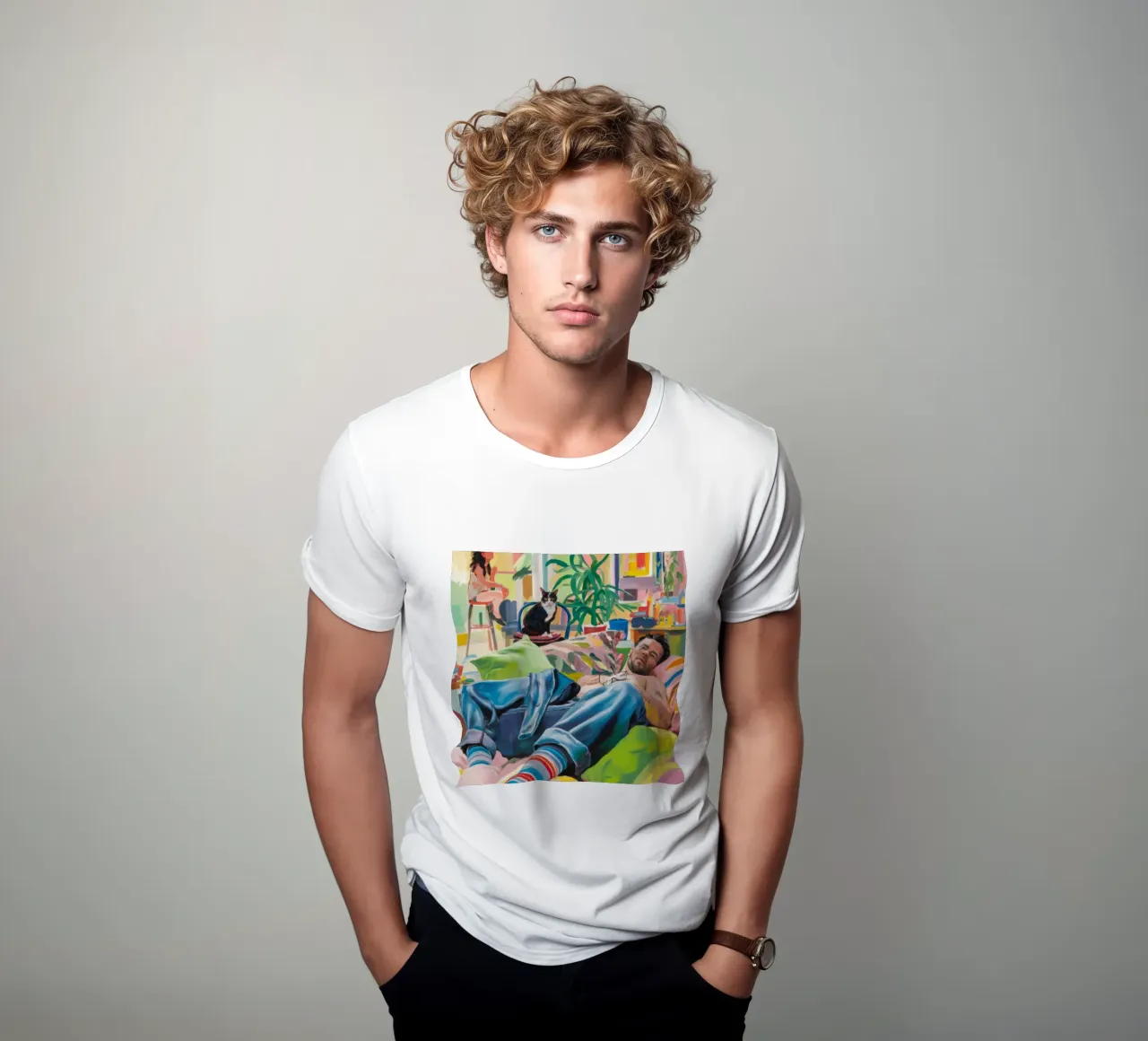 Accogliente oasi interna t-shirt da Ebony Carpenter