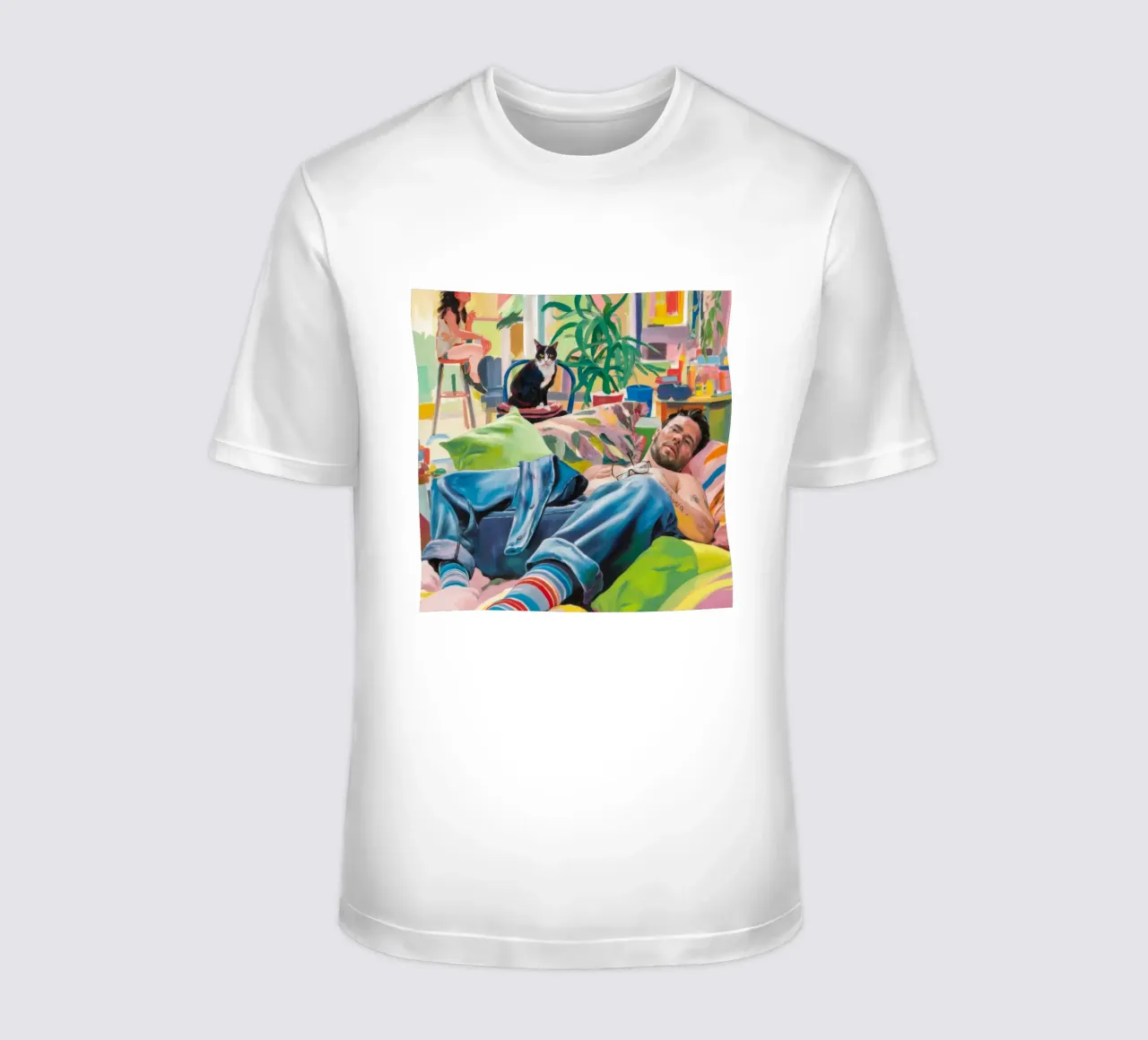 Accogliente oasi interna t-shirt da Ebony Carpenter