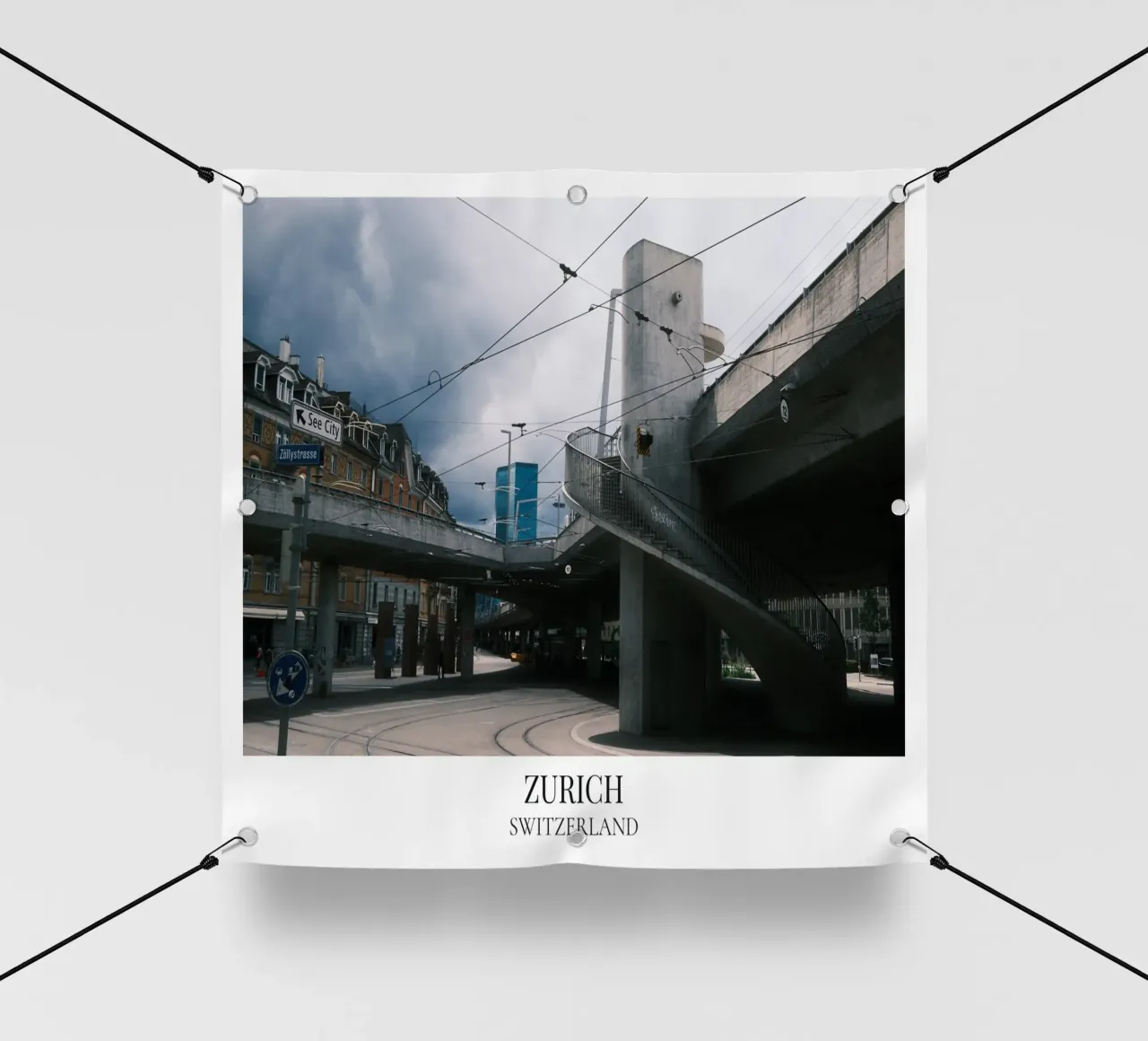 Zurich: Switzerland pvc cover by FujiFrames