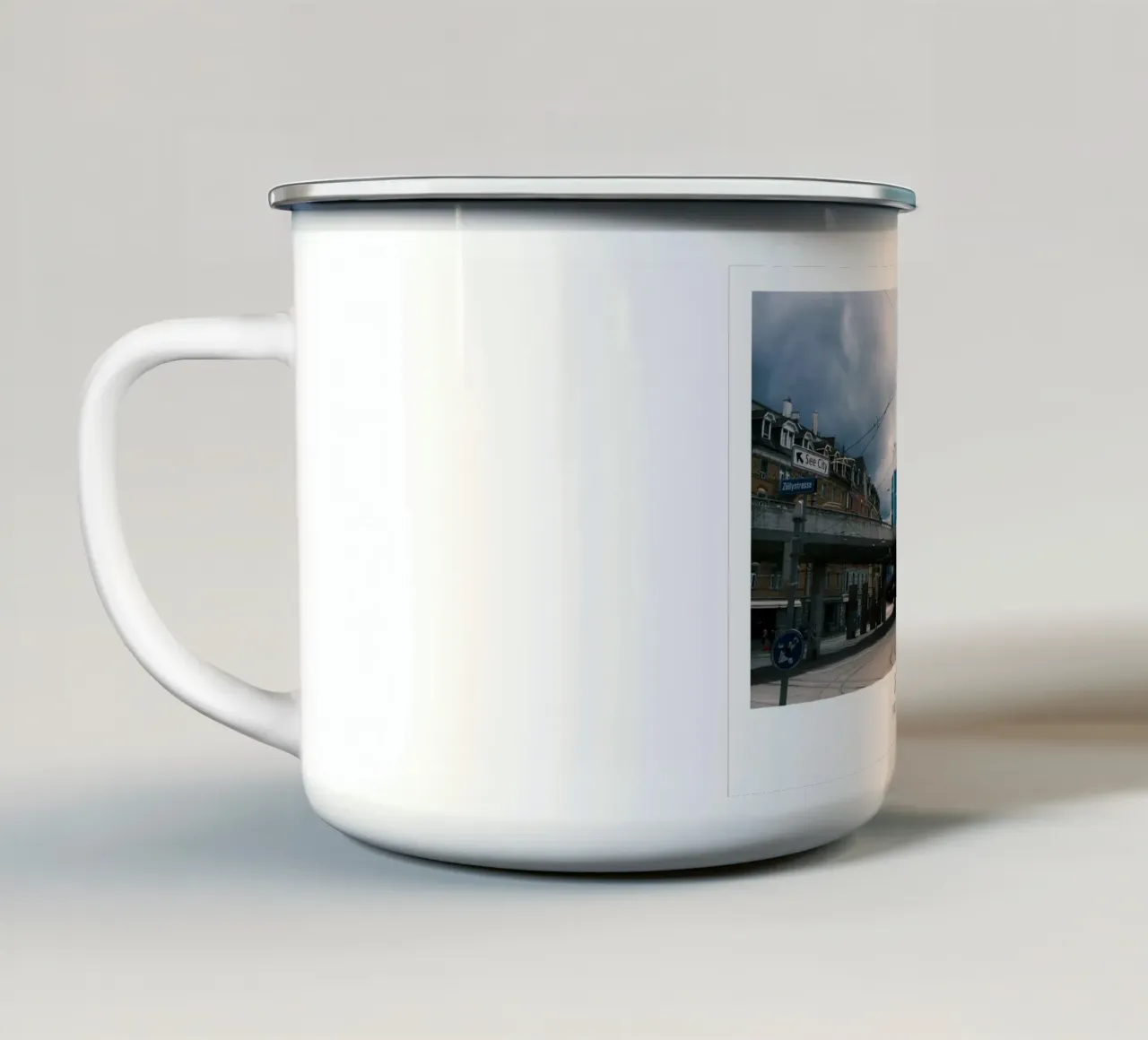 Zurich: Switzerland tazza in smalto da FujiFrames