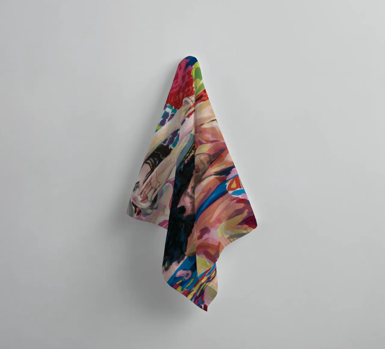 Abbraccio tropicale intimo asciugamano da bagno da Ebony Carpenter