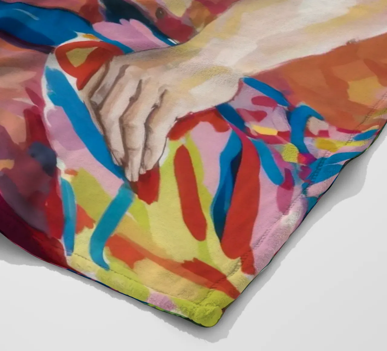 Abbraccio tropicale intimo coperta in pile da Ebony Carpenter