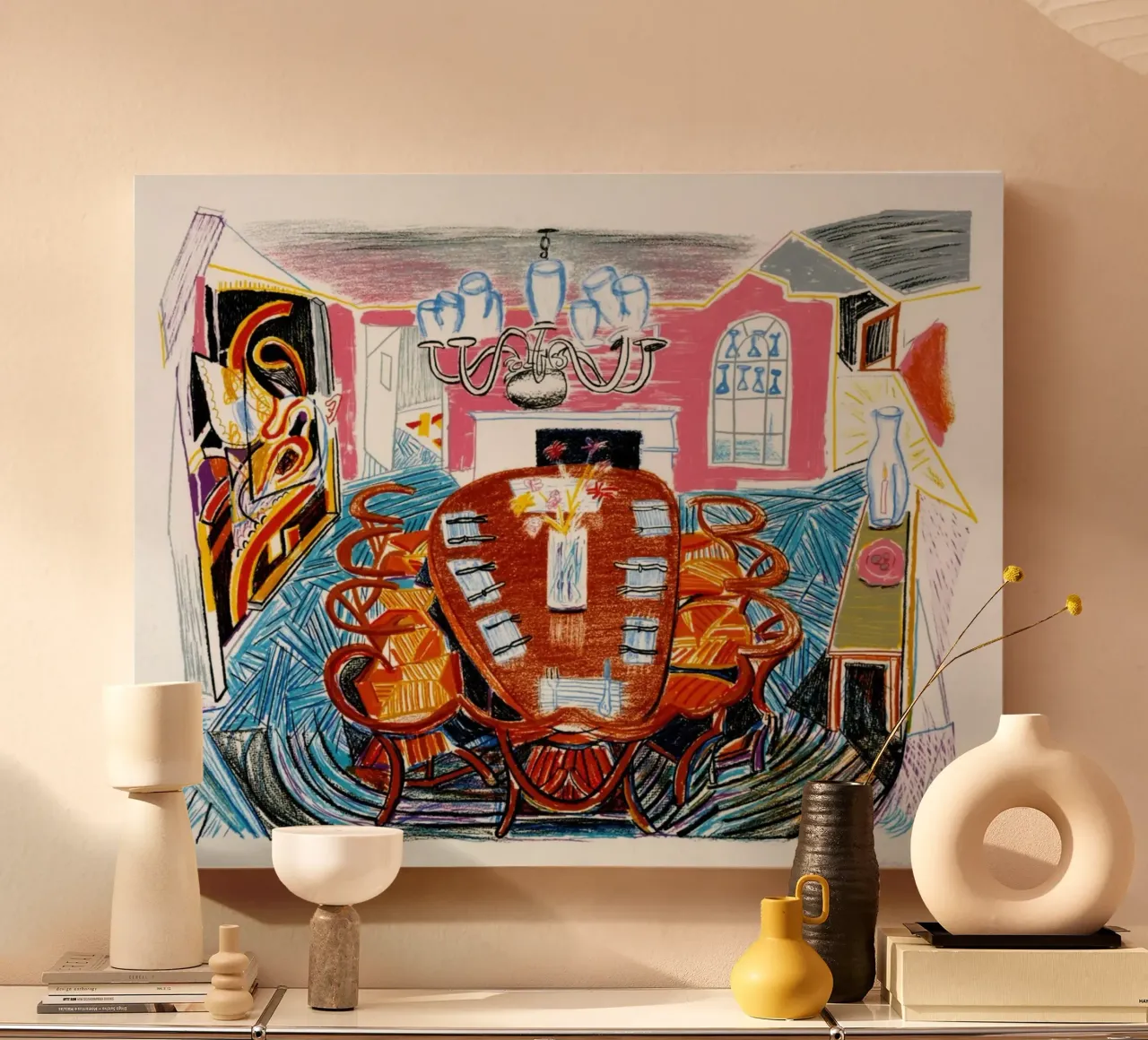 Tyler Eetkamer canvas van khanrosie