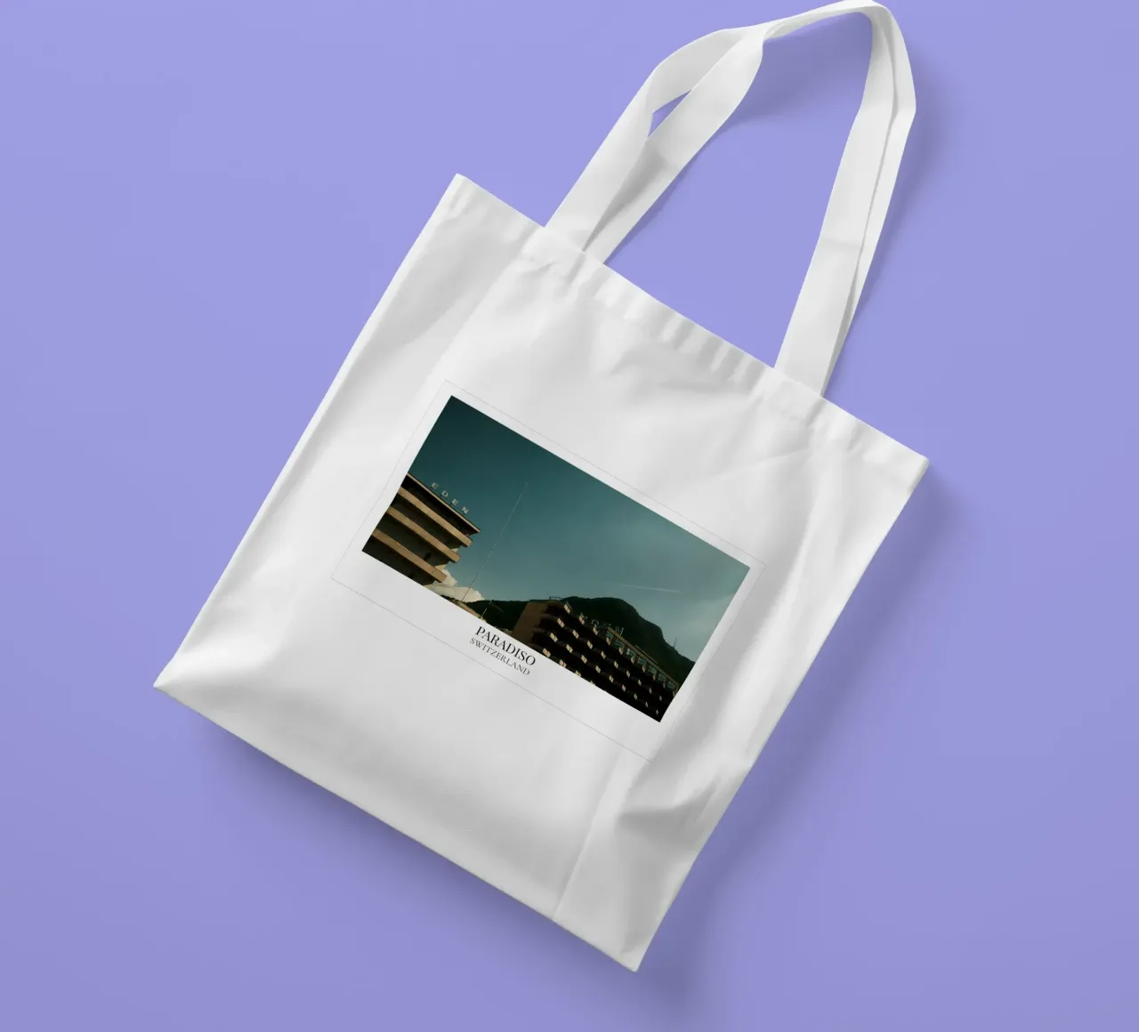 Paradiso: Switzerland tote bag by FujiFrames