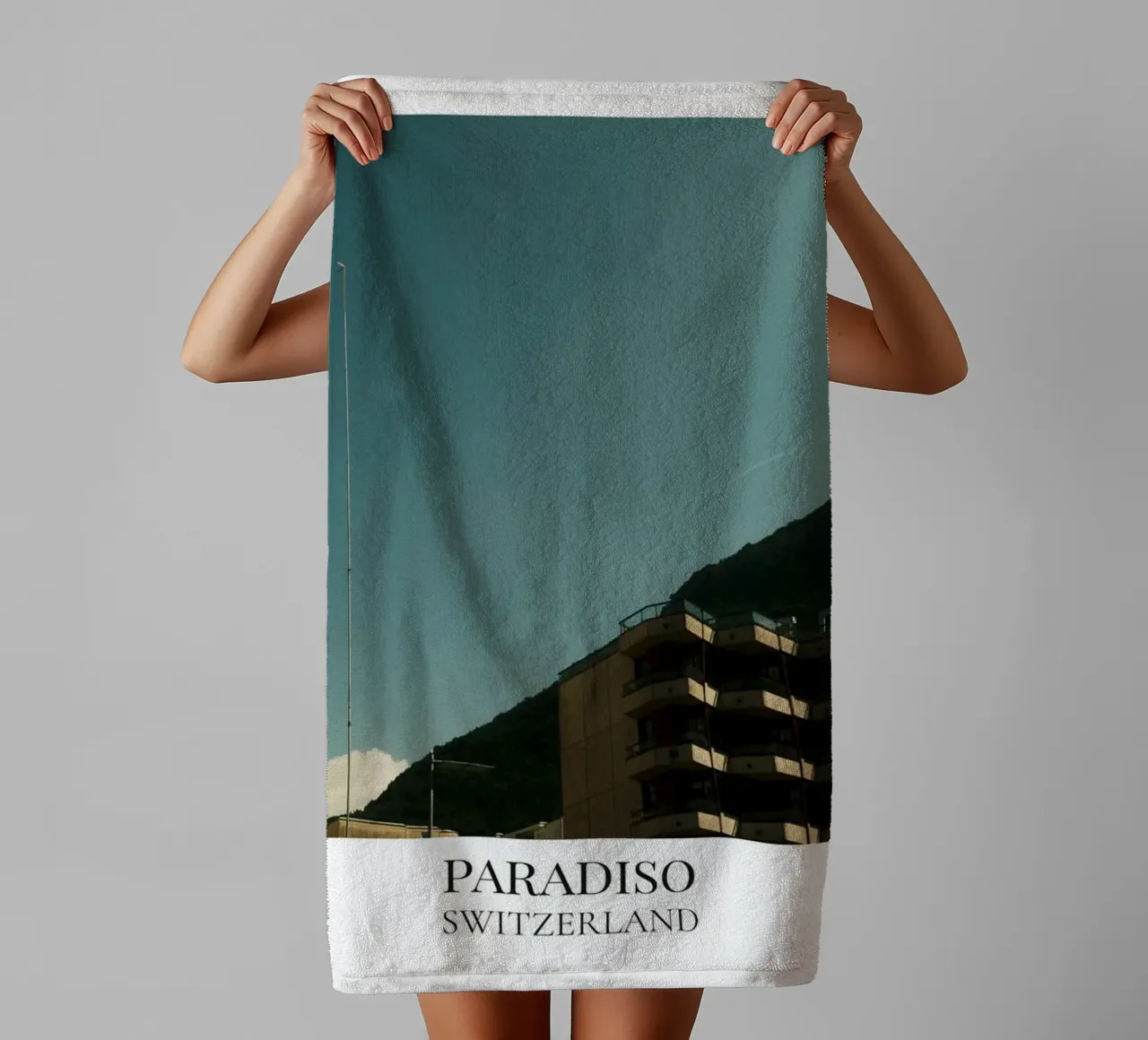 Paradiso: Switzerland asciugamano da bagno da FujiFrames