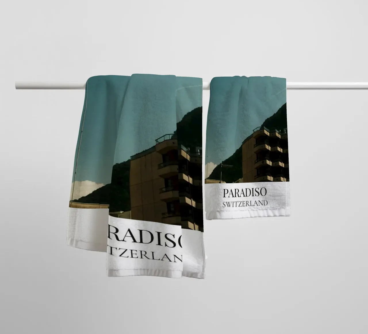 Paradiso: Switzerland asciugamano da bagno da FujiFrames
