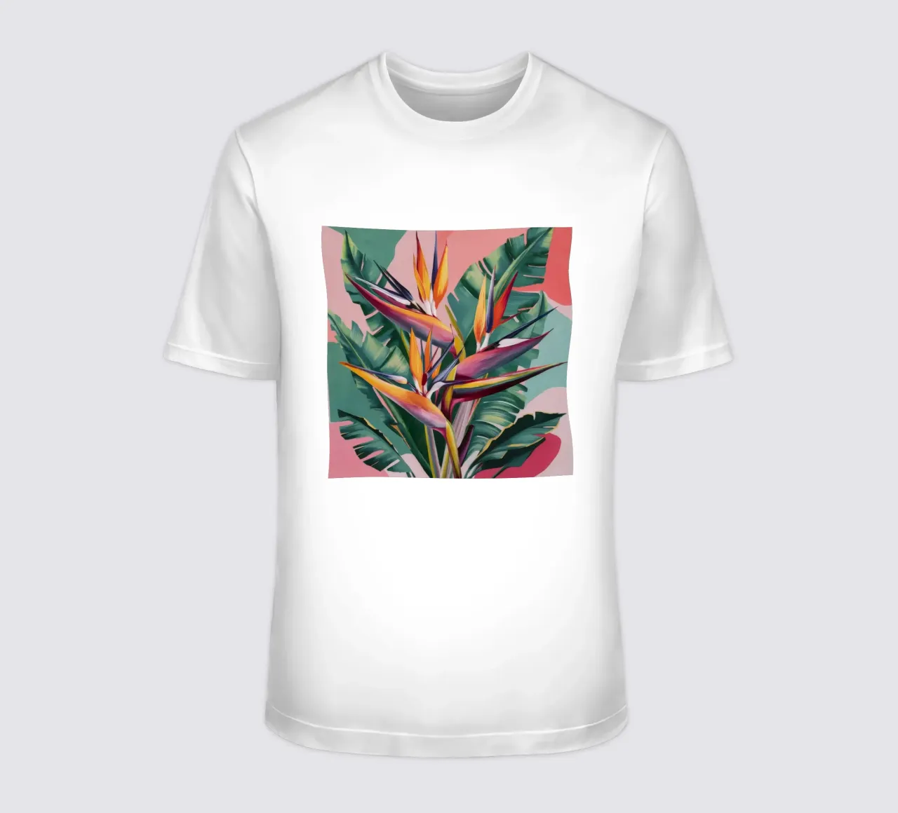 Elegant botanisch display t-shirt van Ebony Carpenter