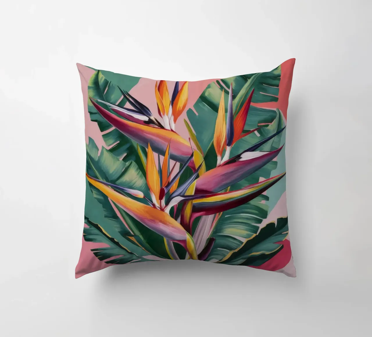 Elegant Botanical Display decorative cushion by Ebony Carpenter