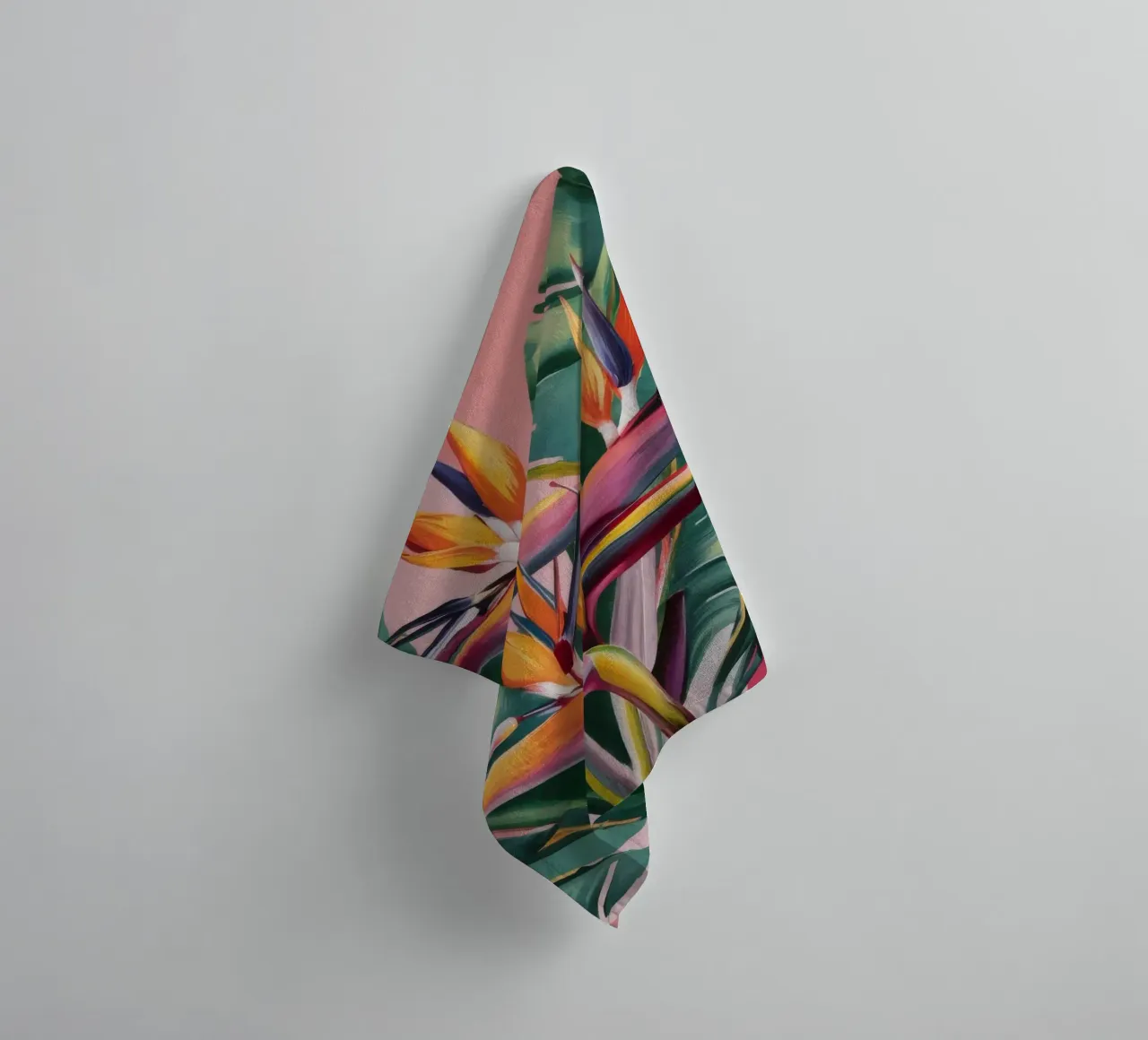 Présentoir botanique élégant serviette de bain de Ebony Carpenter