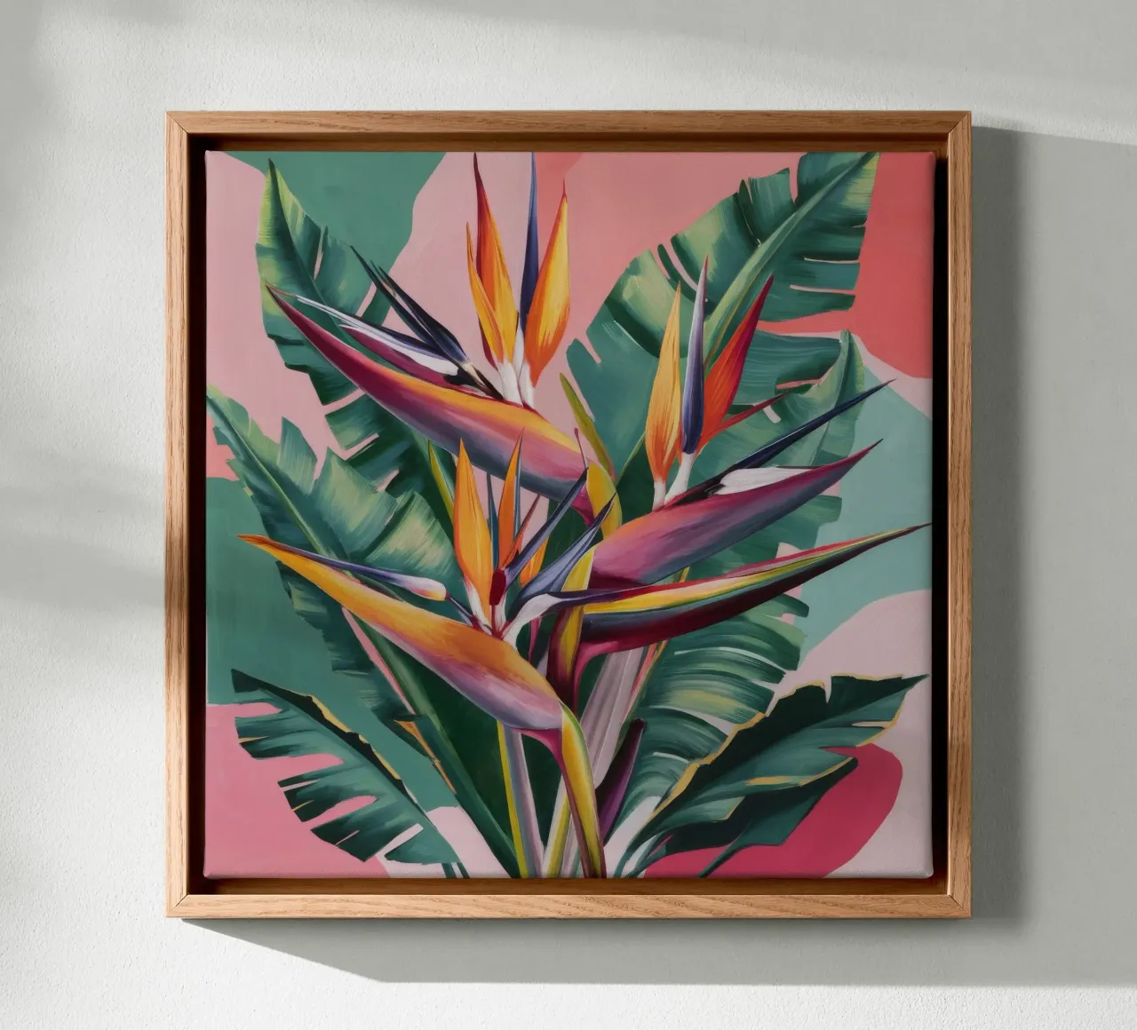 Elegant Botanical Display canvas by Ebony Carpenter