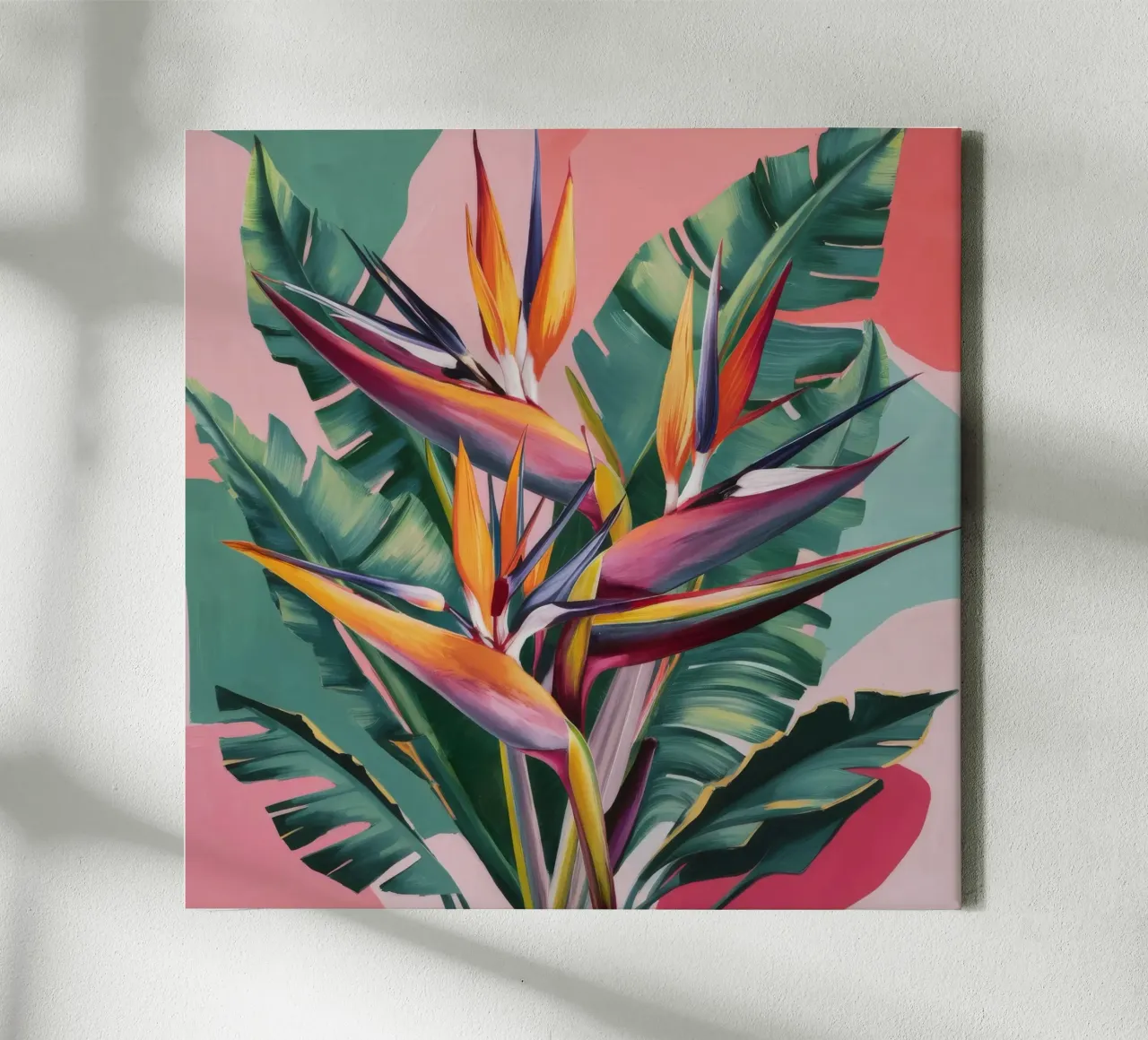 Elegant botanisch display canvas van Ebony Carpenter