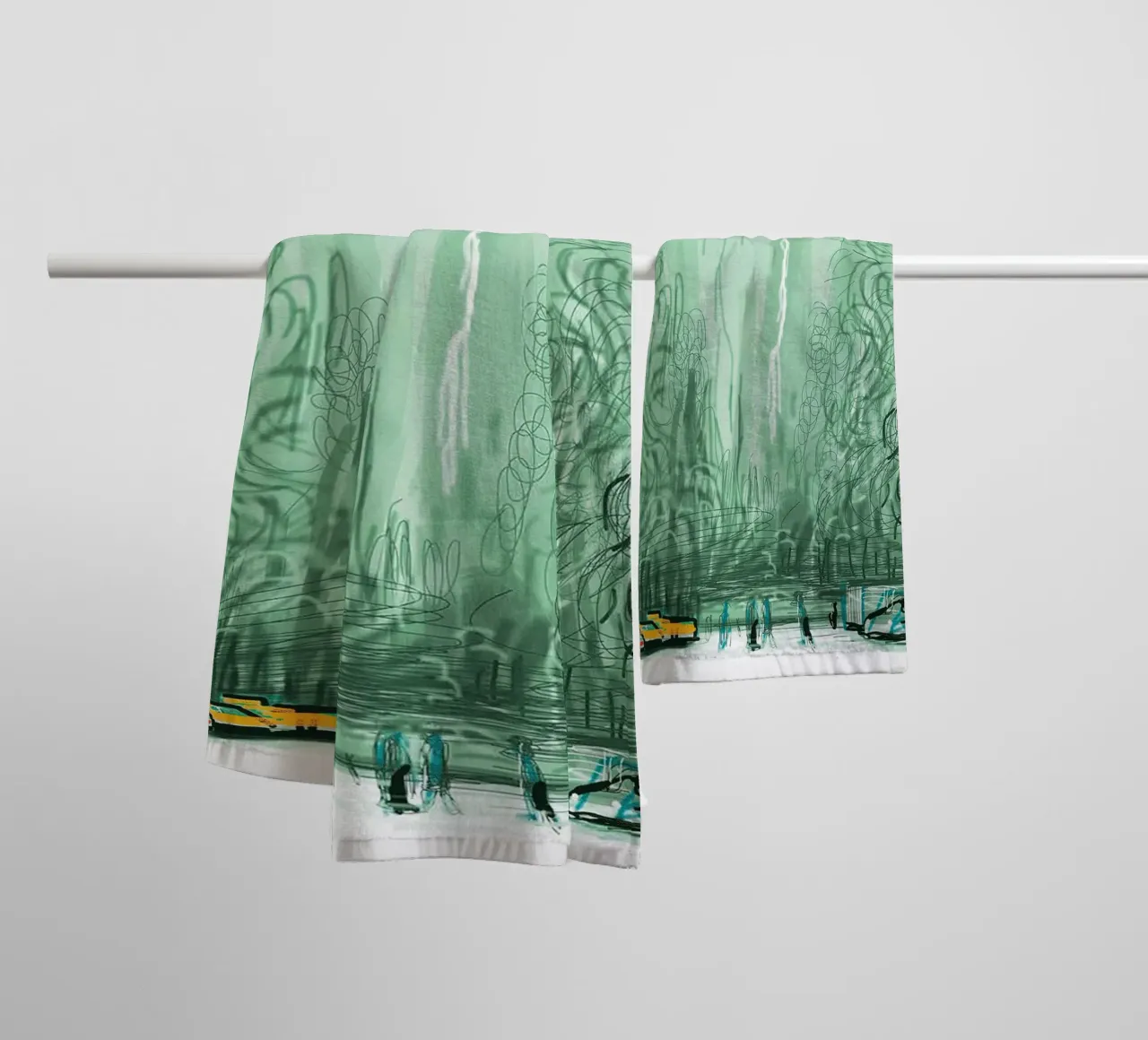 Untitled No 13 The Yosemite Suite 2010 towel by khanrosie