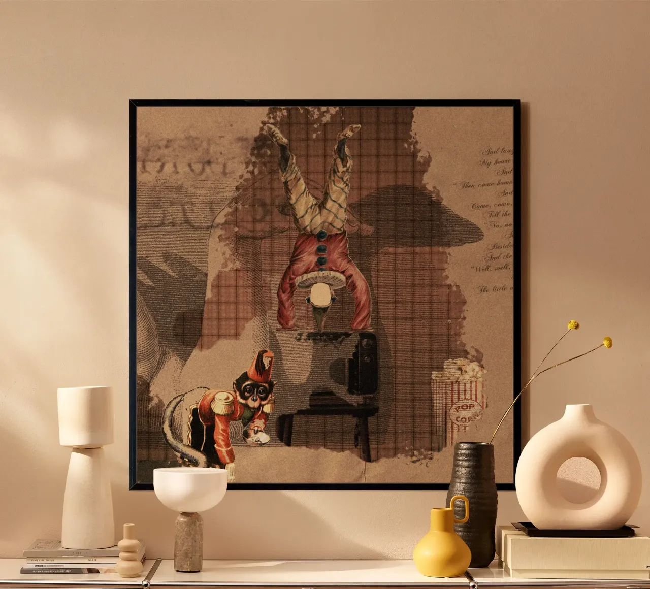 Die Zirkusvorstellung 2 Poster von julia-silvestrow