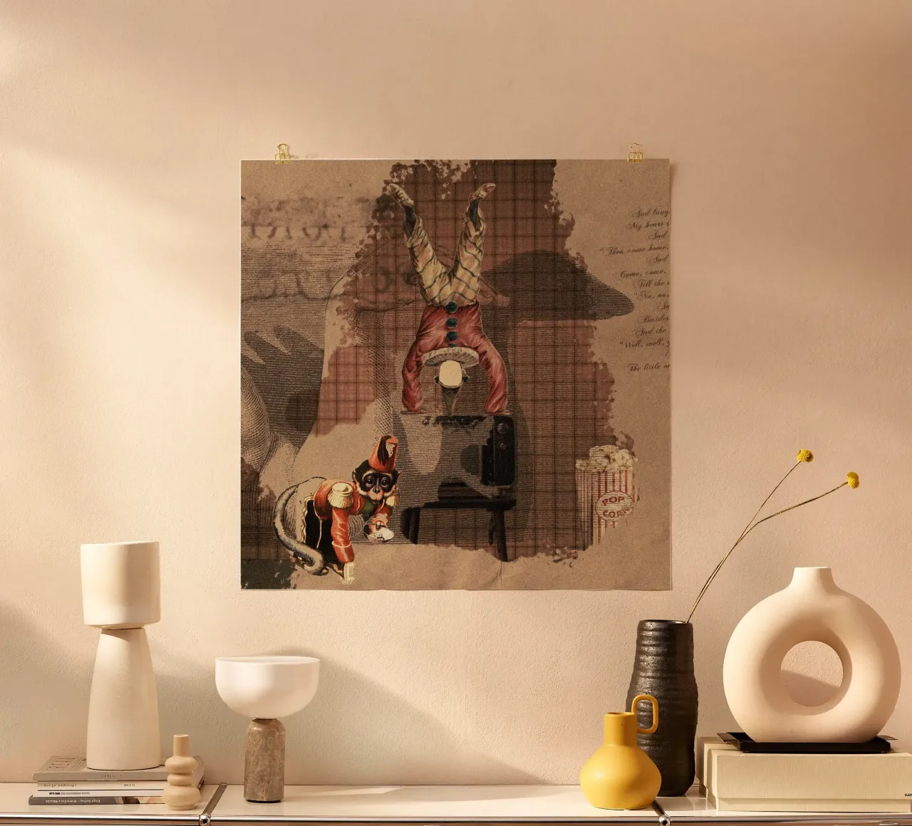 Die Zirkusvorstellung 2 Poster von julia-silvestrow