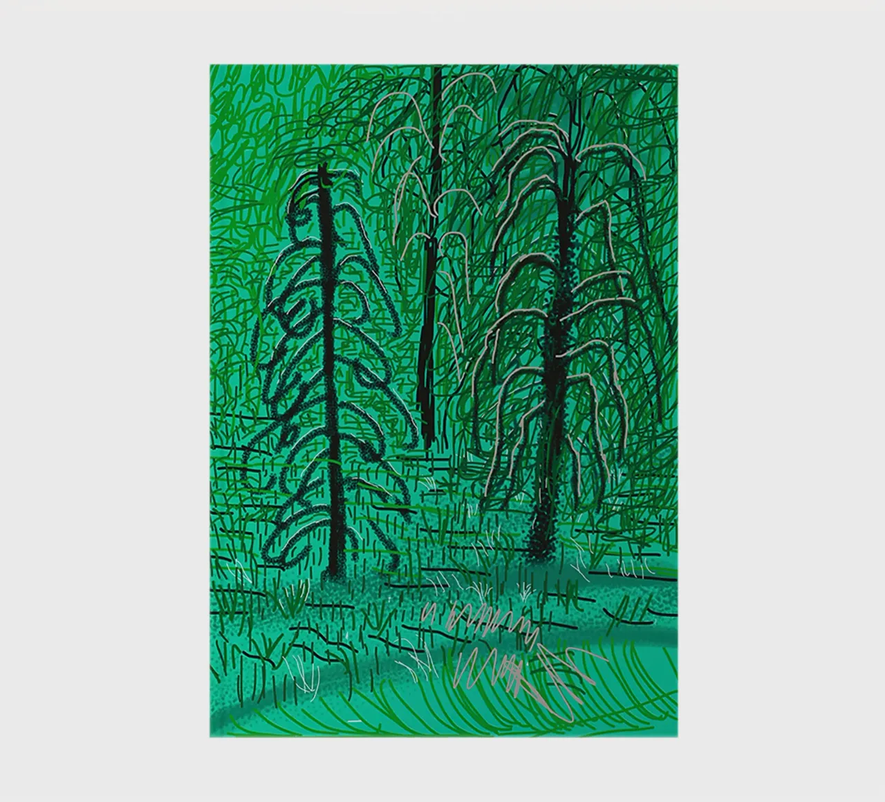Untitled No 16 from The Yosemite Suite (sans titre) carnet de notes de khanrosie