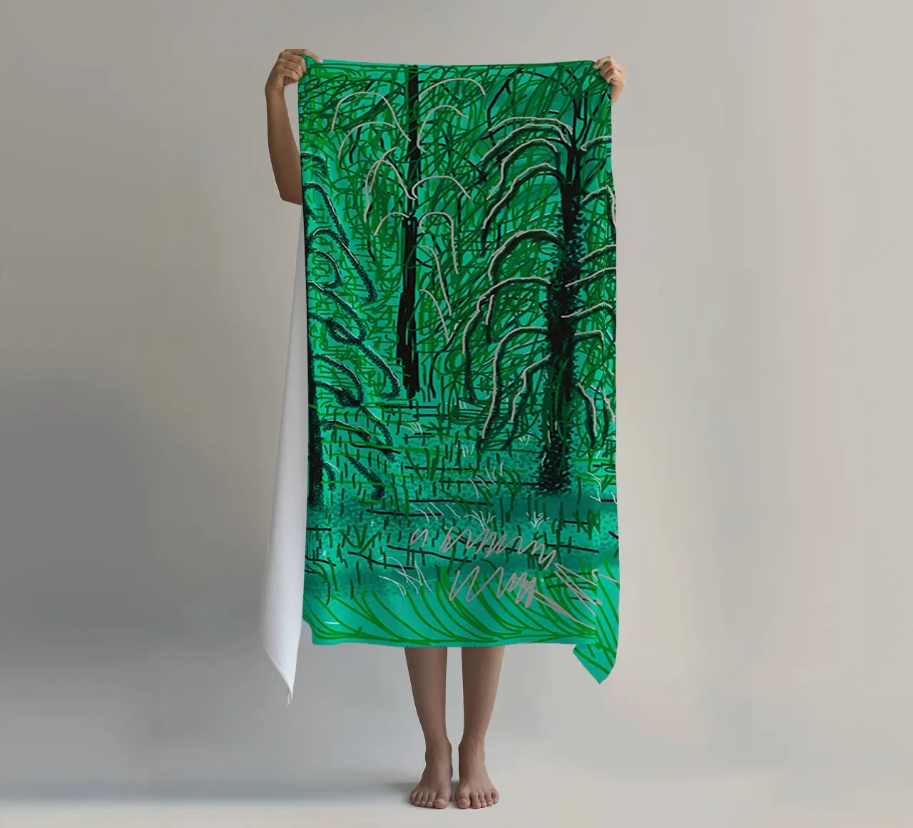 Untitled No 16 from The Yosemite Suite beach towel by khanrosie