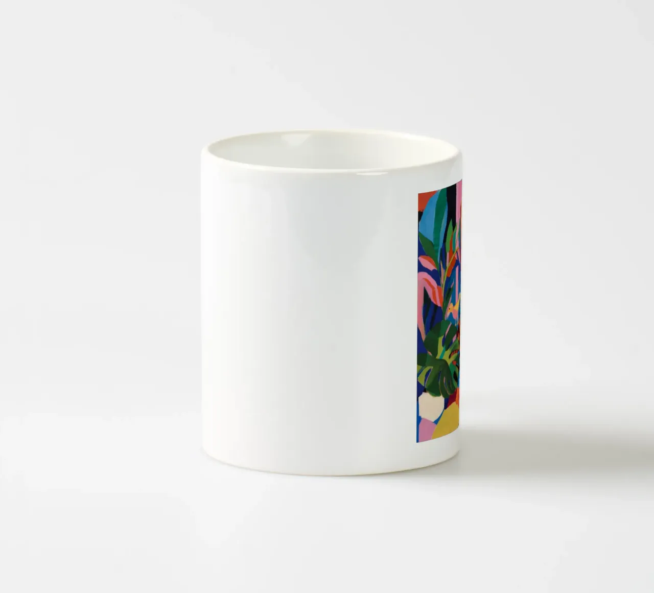 Esplosione di colori tropicali tazza in ceramica da Ebony Carpenter