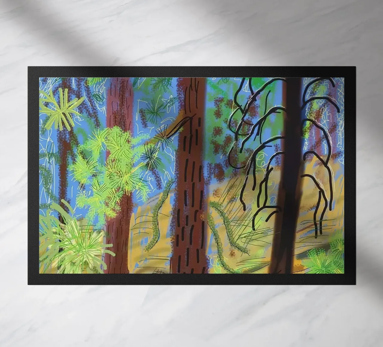 alberi rami zerbino da khanrosie