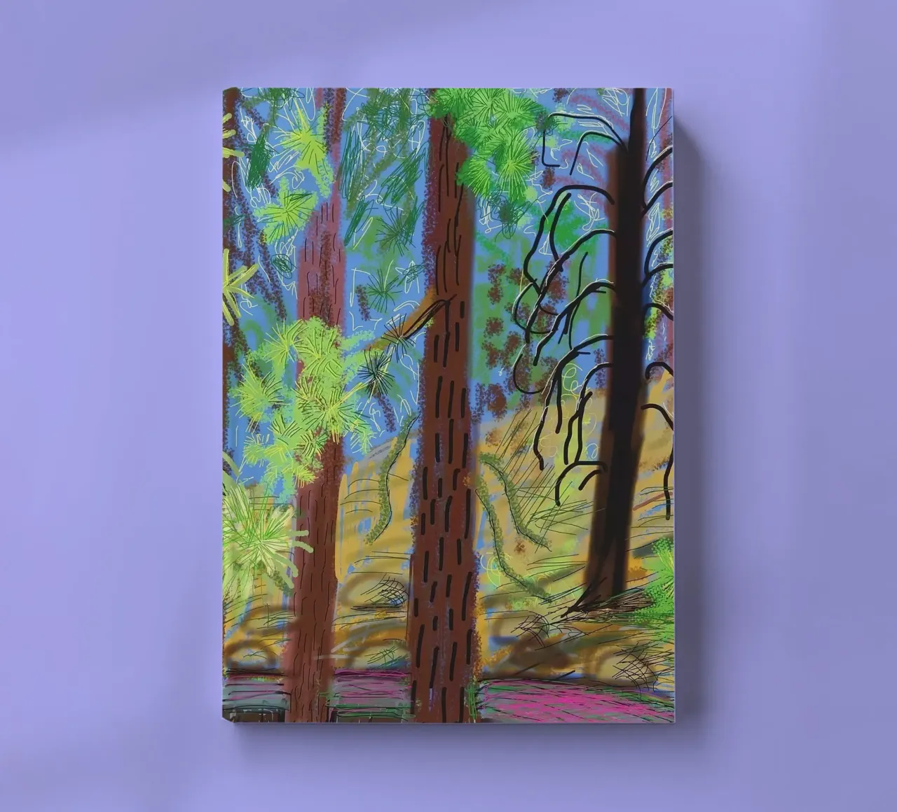 trees branches notebook by khanrosie
