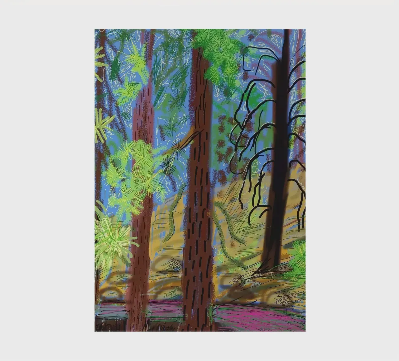 trees branches notebook by khanrosie