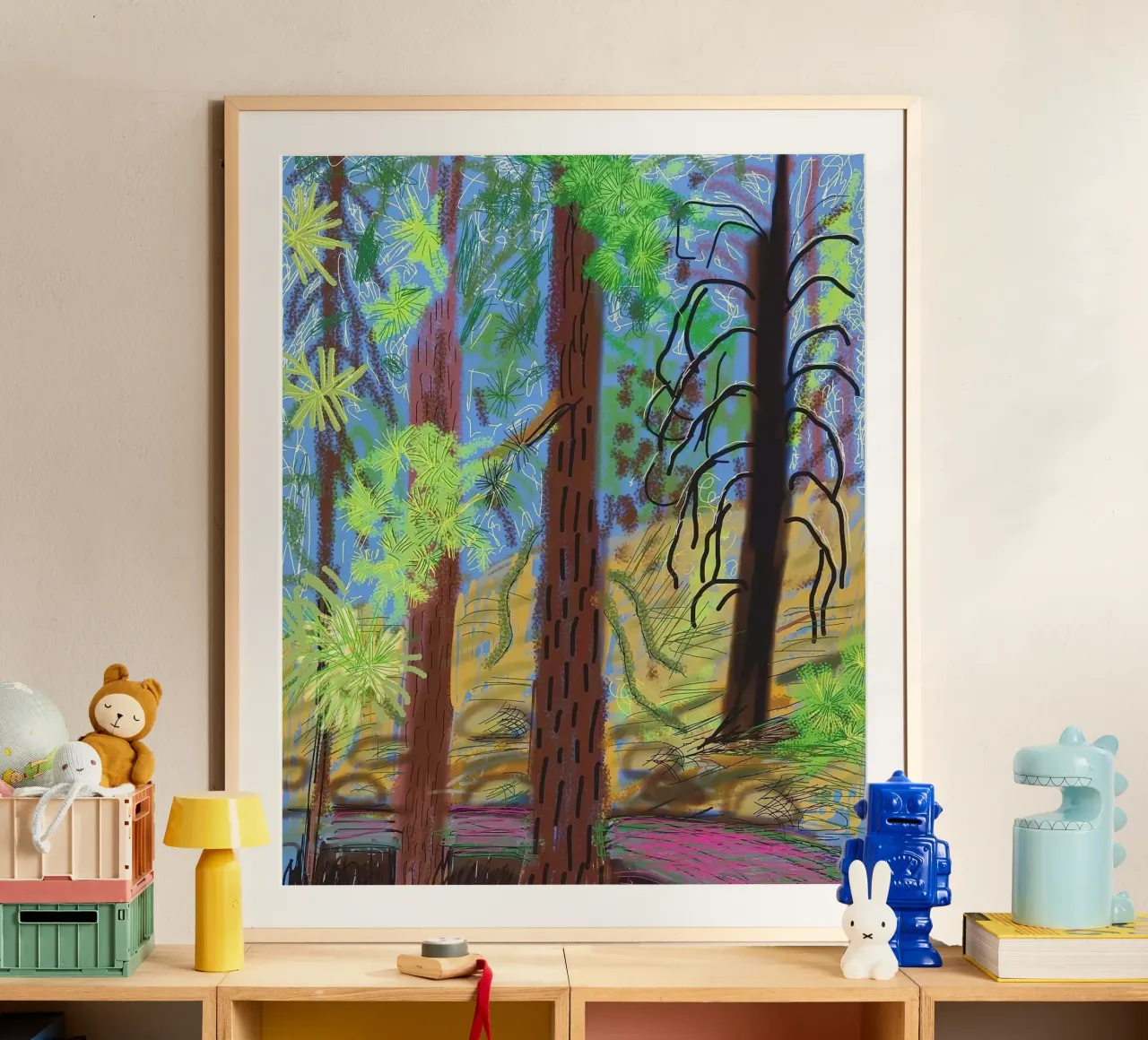 trees branches hahnemühle by khanrosie
