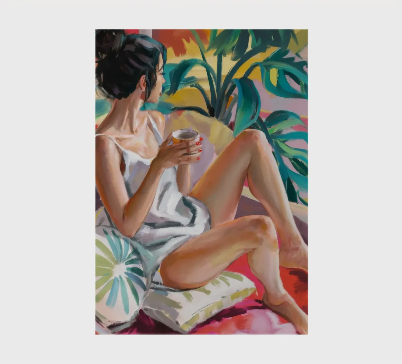 Relaxed Tropical Escape notebook by Ebony Carpenter