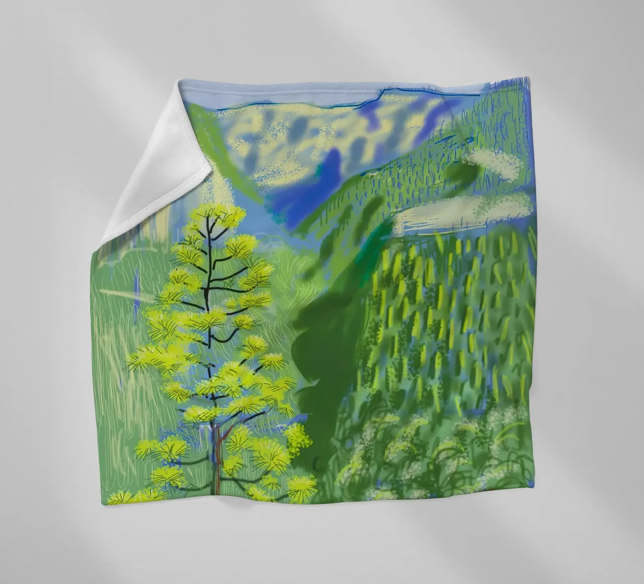 suite montagne yosemite coperta in pile da khanrosie