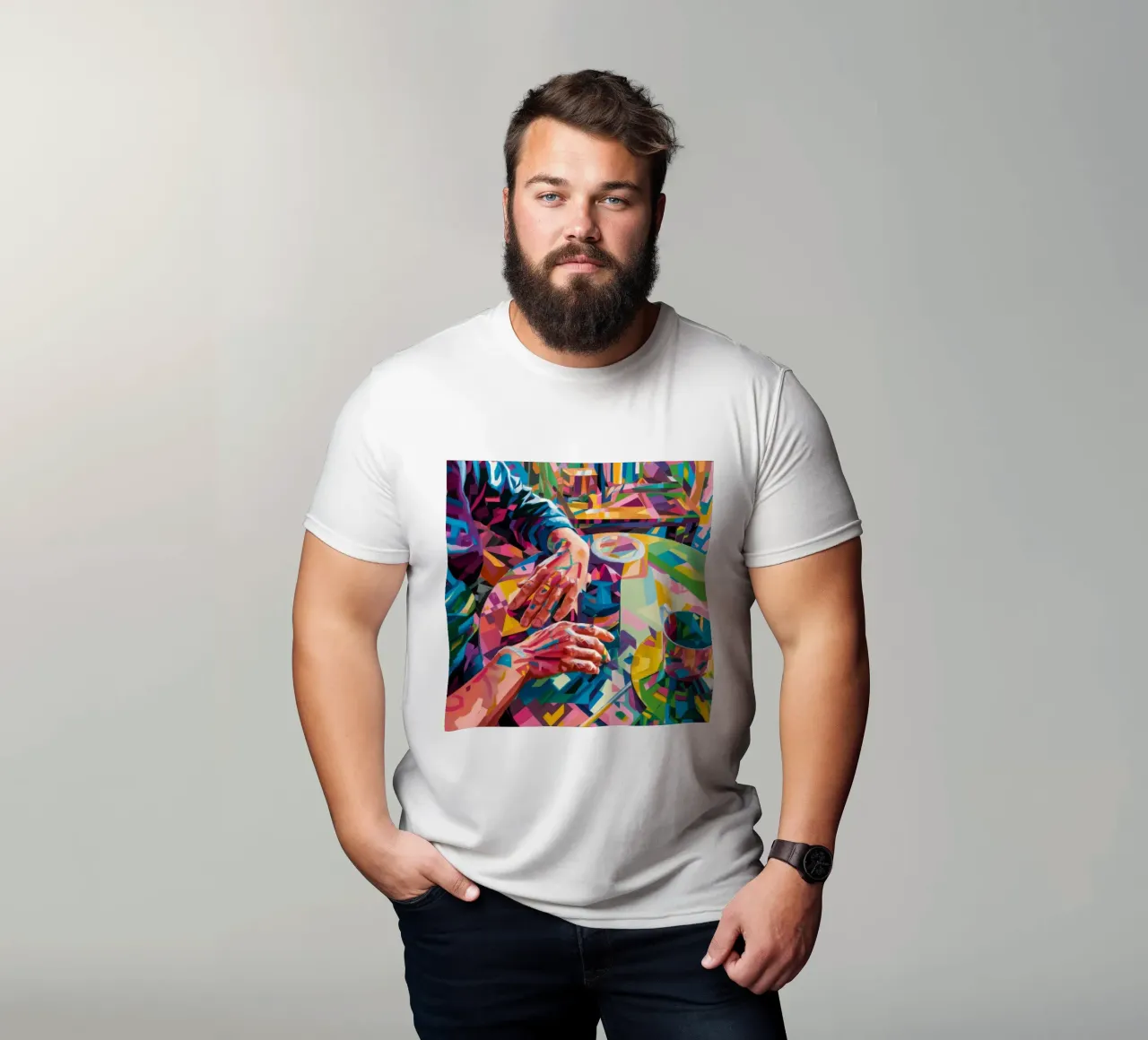 Handen van de Schepping t-shirt van Ebony Carpenter