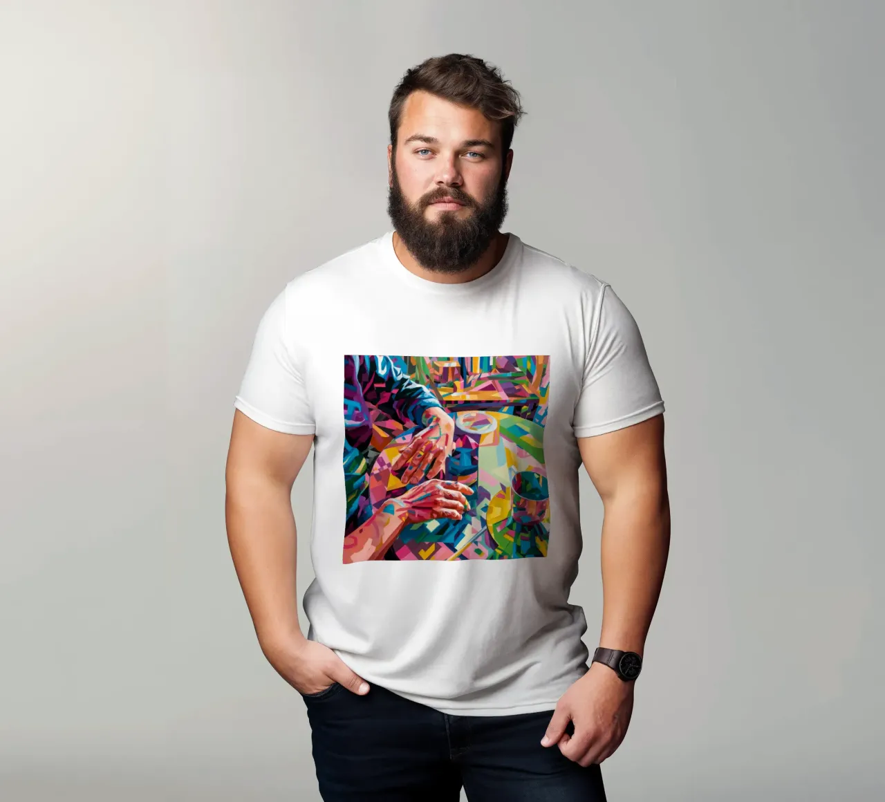 Handen van de Schepping t-shirt van Ebony Carpenter