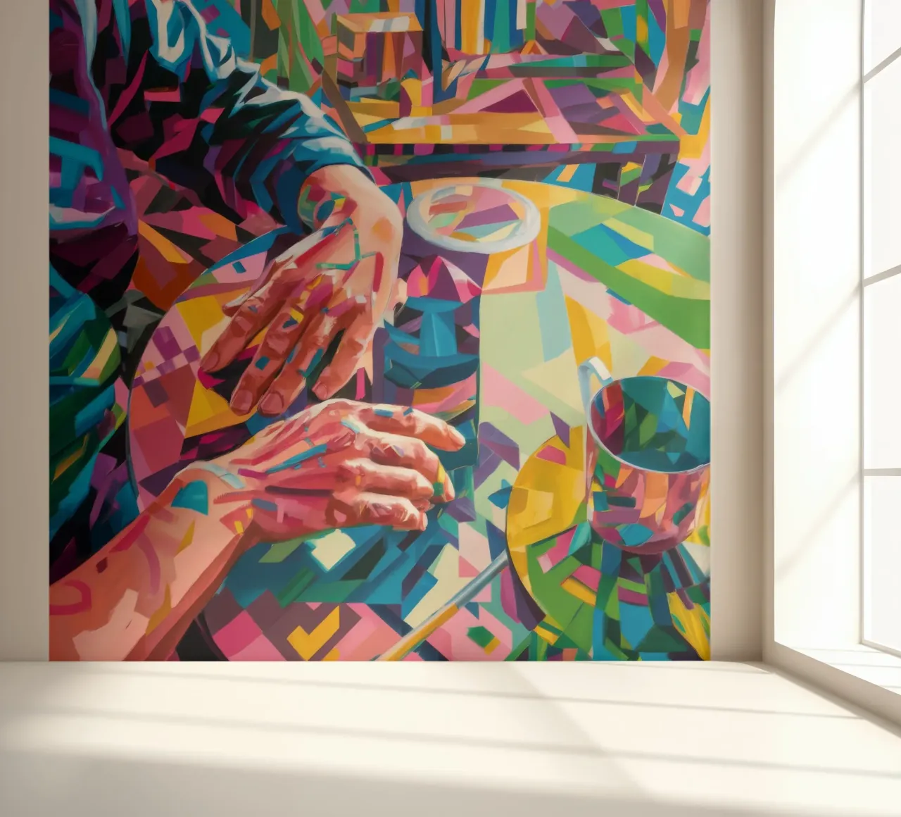 Handen van de Schepping fotobehang van Ebony Carpenter