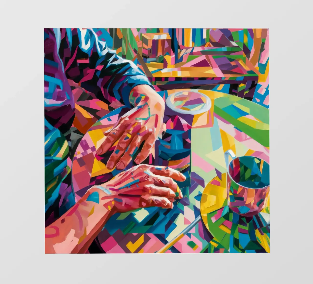 Handen van de Schepping fotobehang van Ebony Carpenter