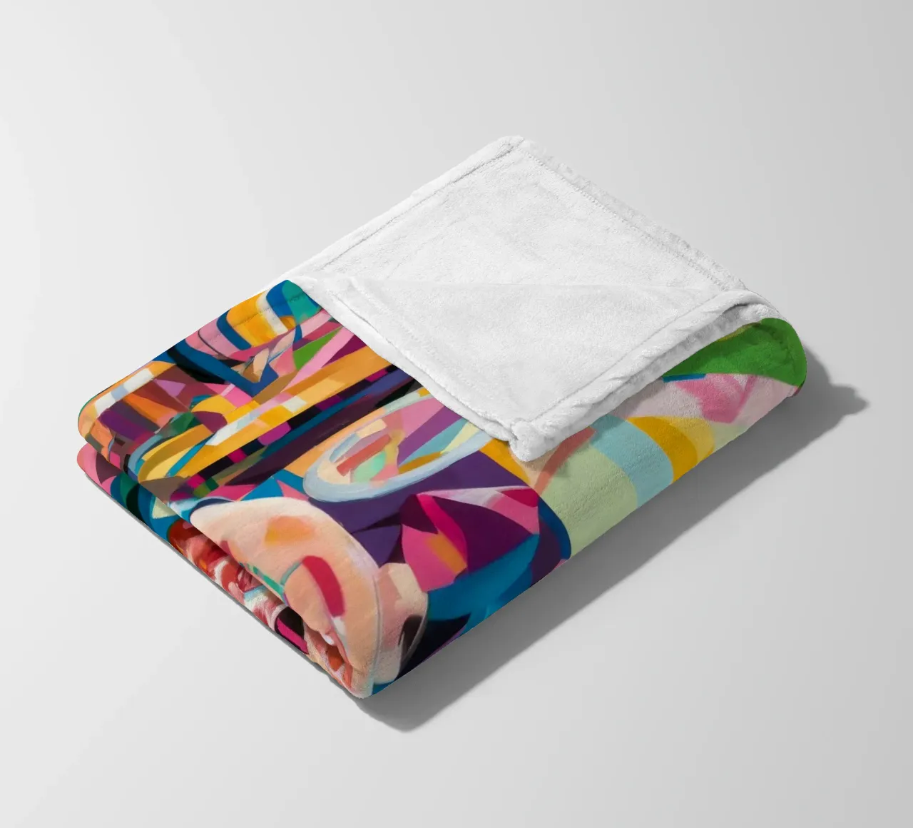 Hands of Creation fleece blanket by Ebony Carpenter