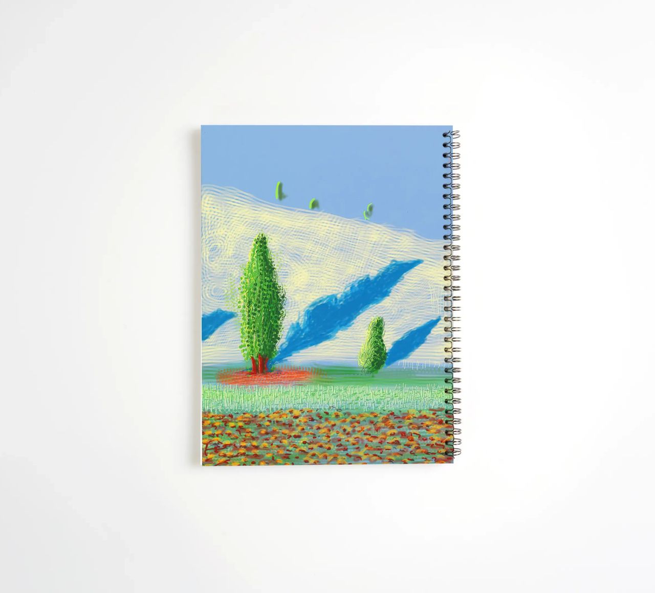 Untitled #10 from The Yosemite Suite spiral notebook by khanrosie