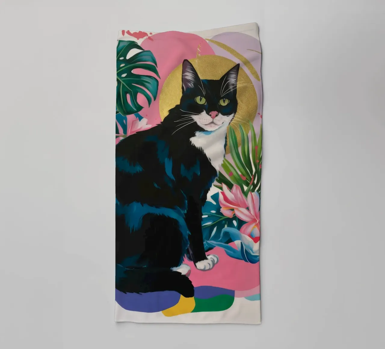 Maestà felina asciugamano da bagno da Ebony Carpenter