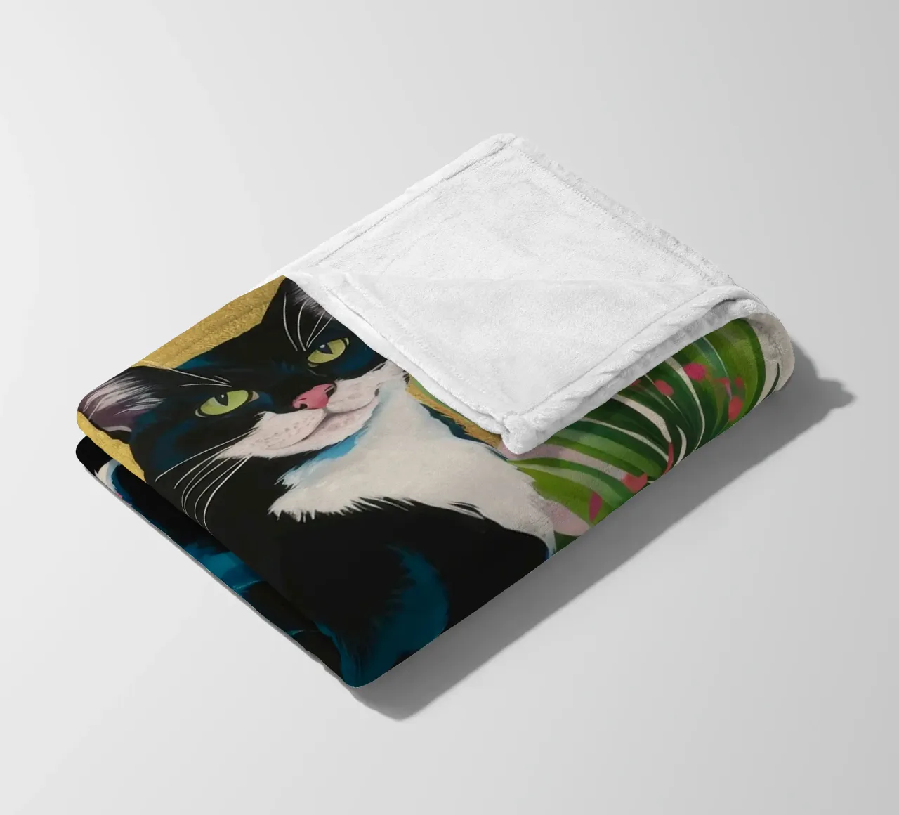 Maestà felina coperta in pile da Ebony Carpenter
