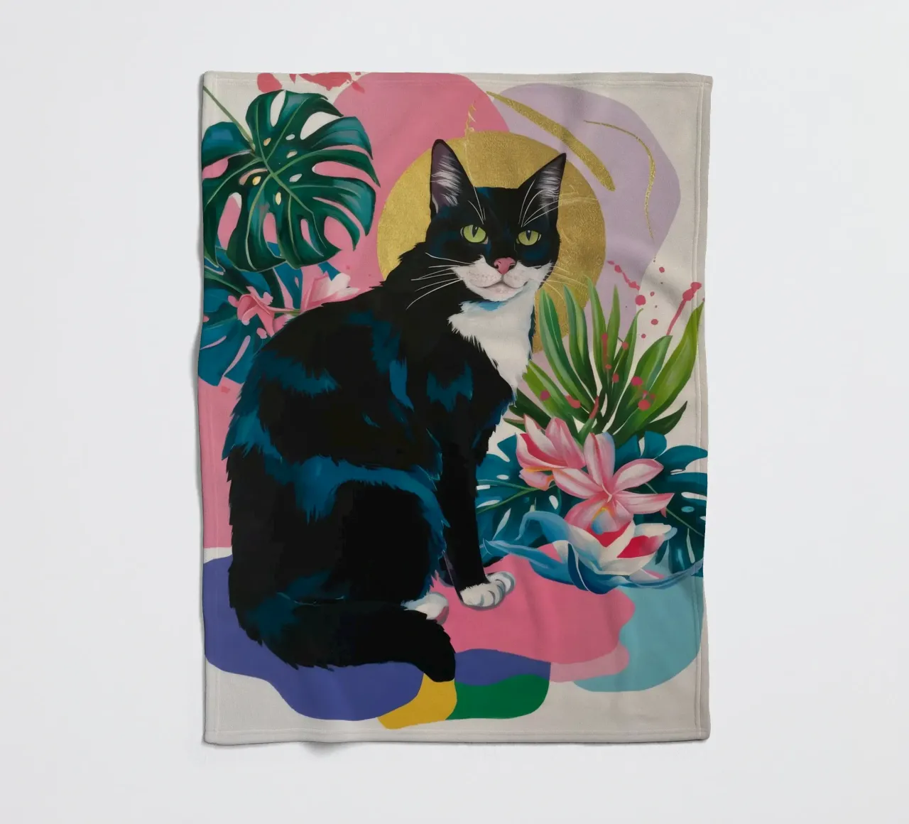 Maestà felina coperta in pile da Ebony Carpenter
