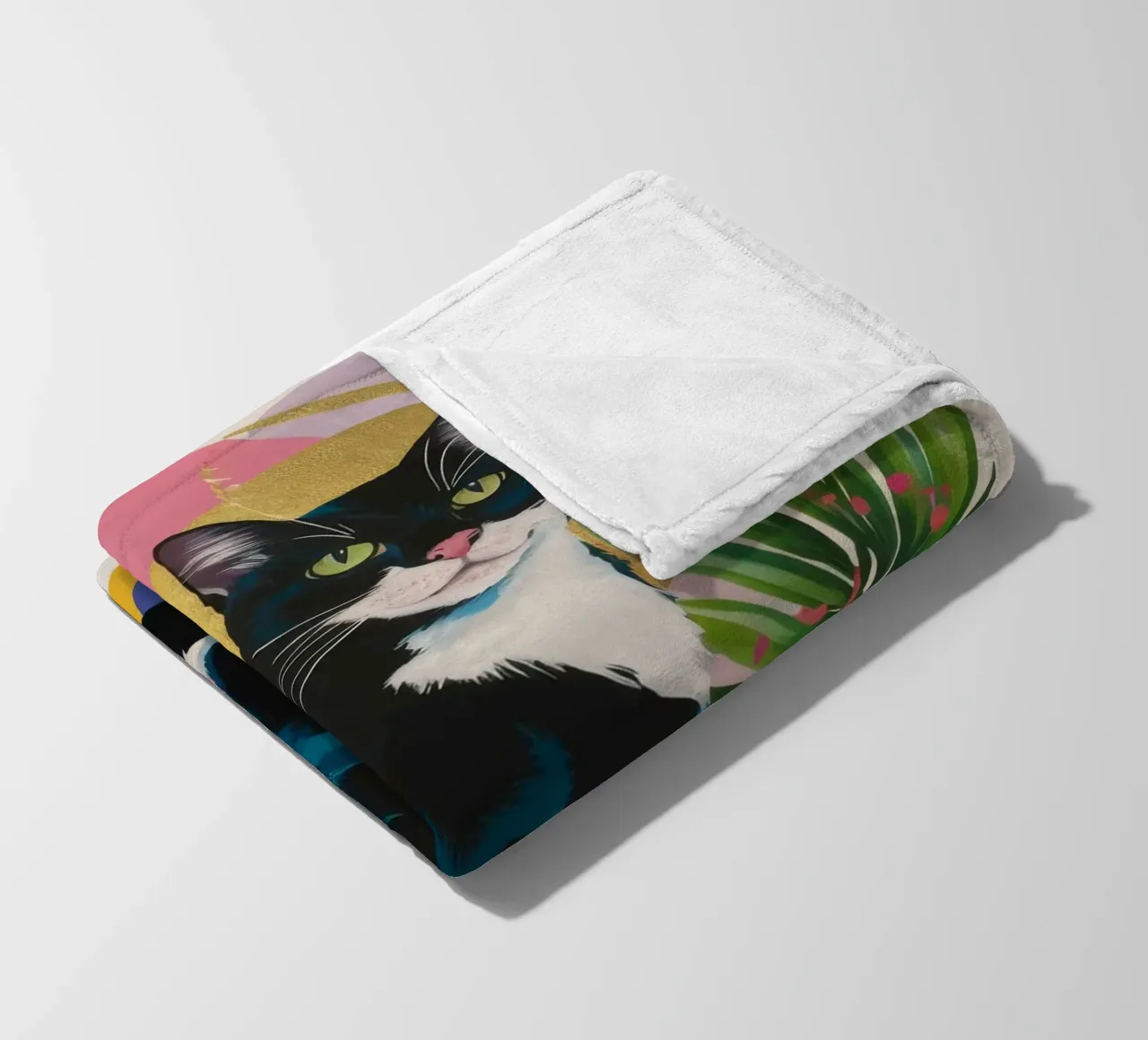 Maestà felina coperta in pile da Ebony Carpenter