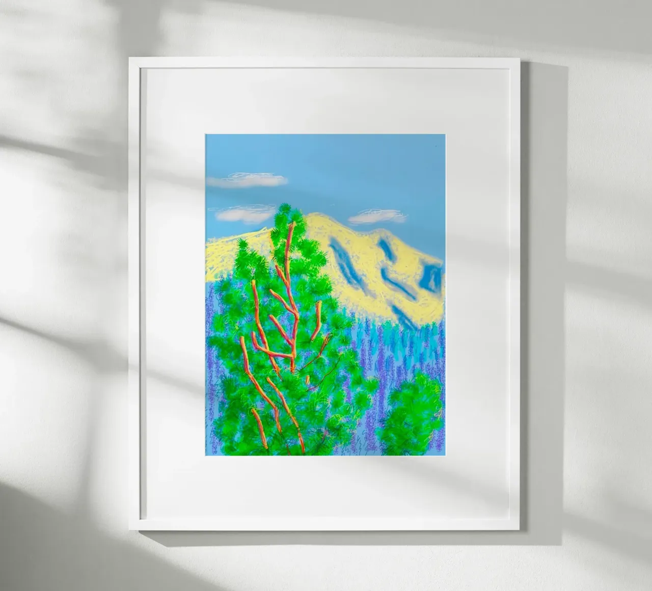 mountains garrowby hill hahnemühle by khanrosie